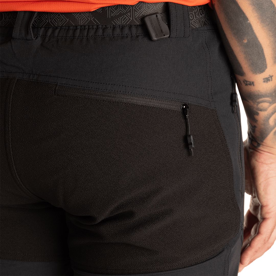Trangoworld | Pantaloni TRX2 Dura Pro Uomo Black - Fabbrica Ski Sises