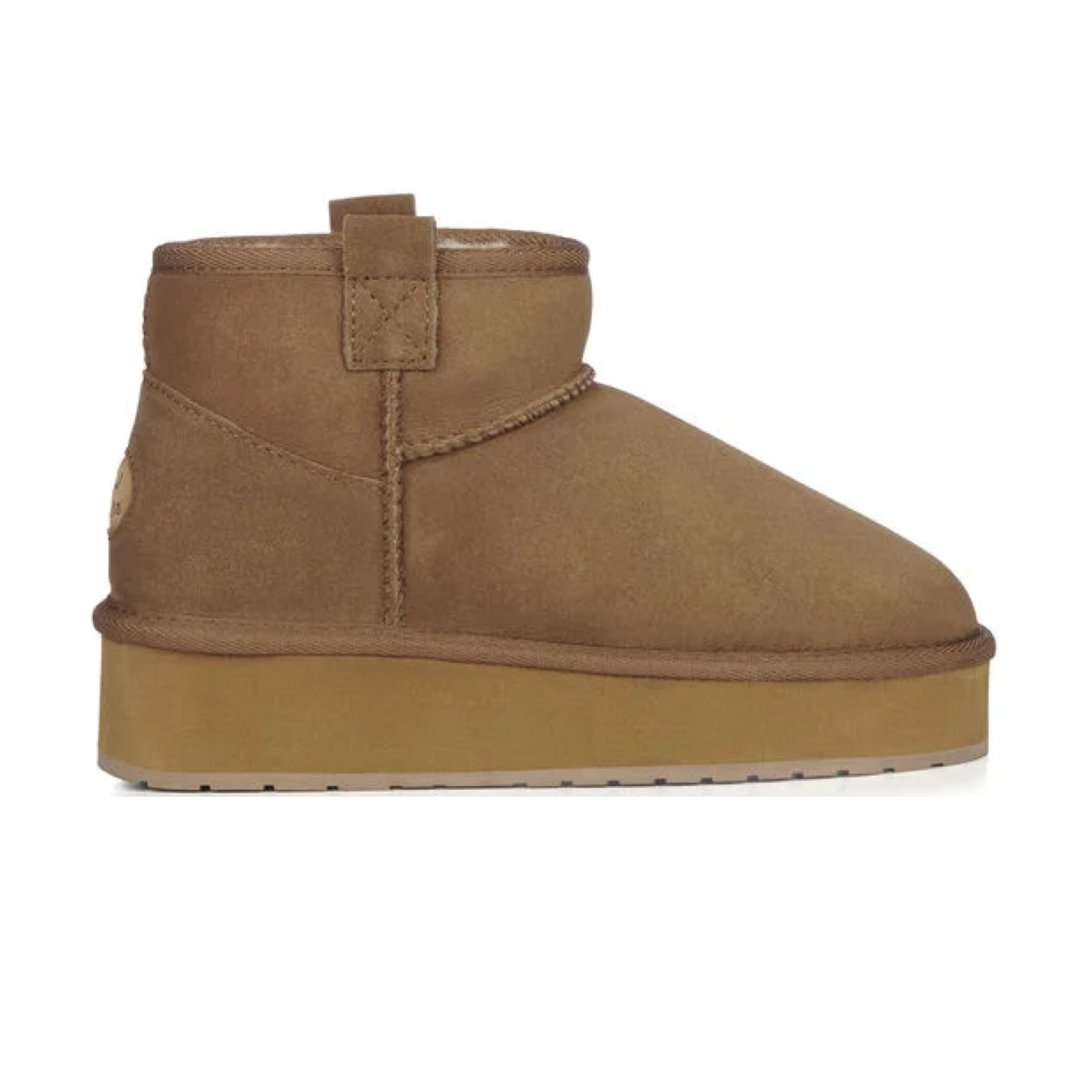 Emu | Scarpe Foy Flatform Micro Donna Chestnut - Fabbrica Ski Sises