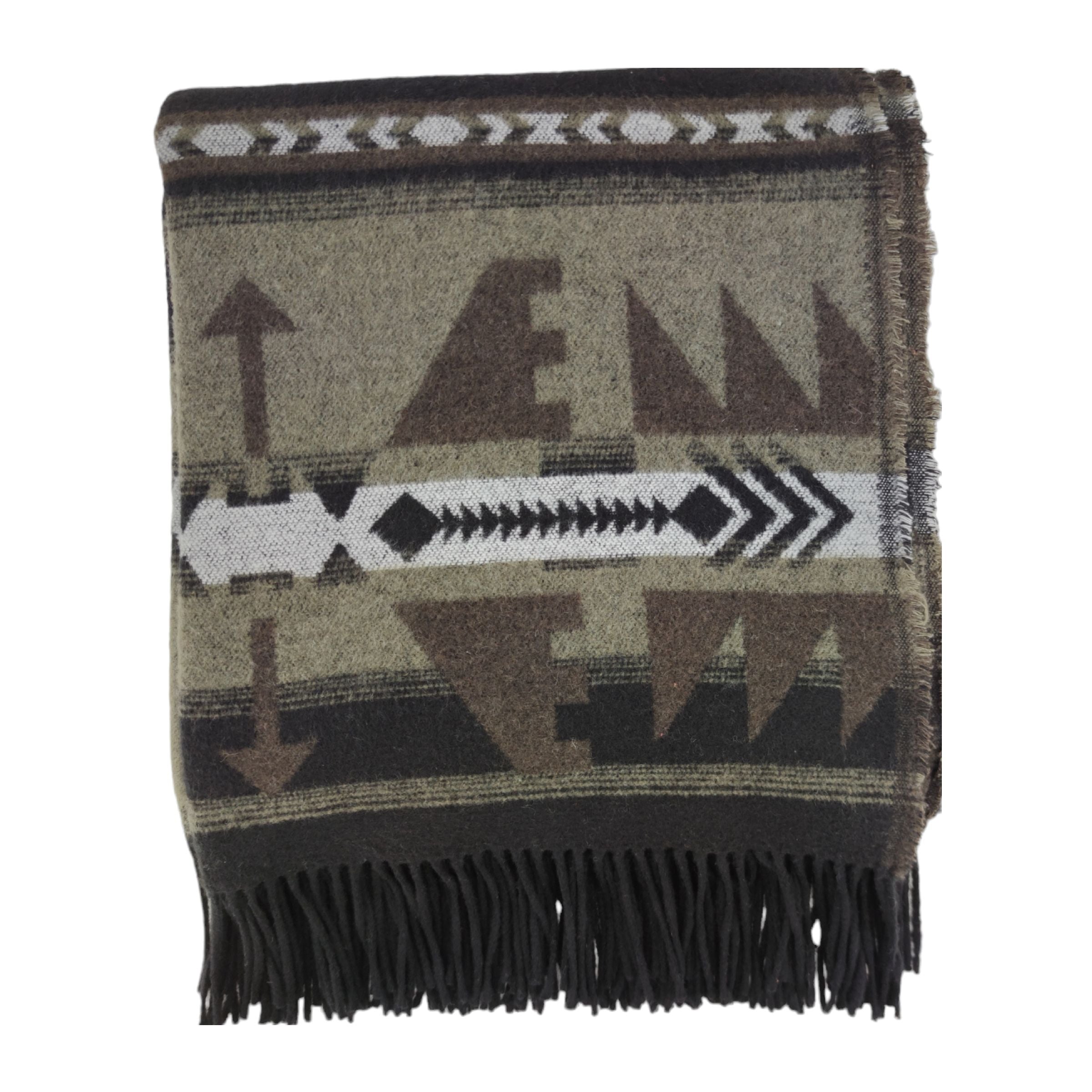 Biella Fabrics | Coperta Yellowstone Kaky - Fabbrica Ski Sises