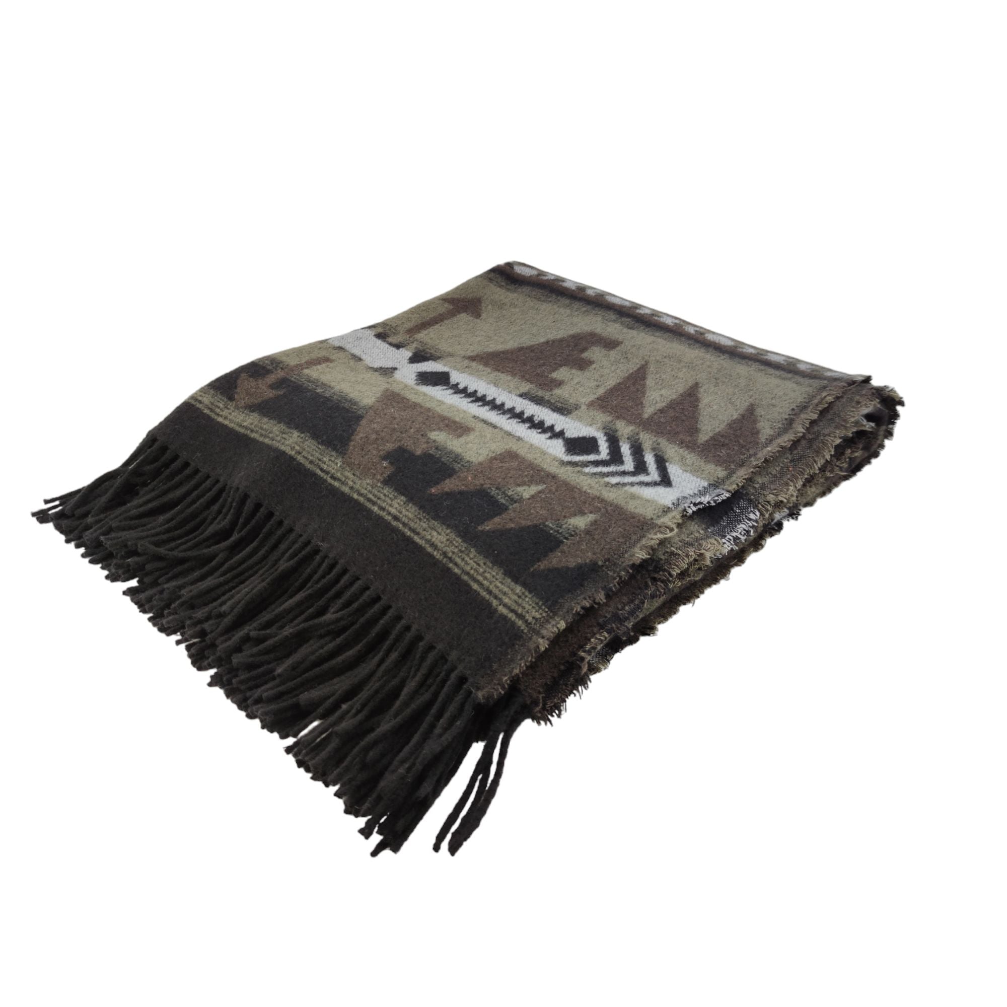 Biella Fabrics | Coperta Yellowstone Kaky - Fabbrica Ski Sises