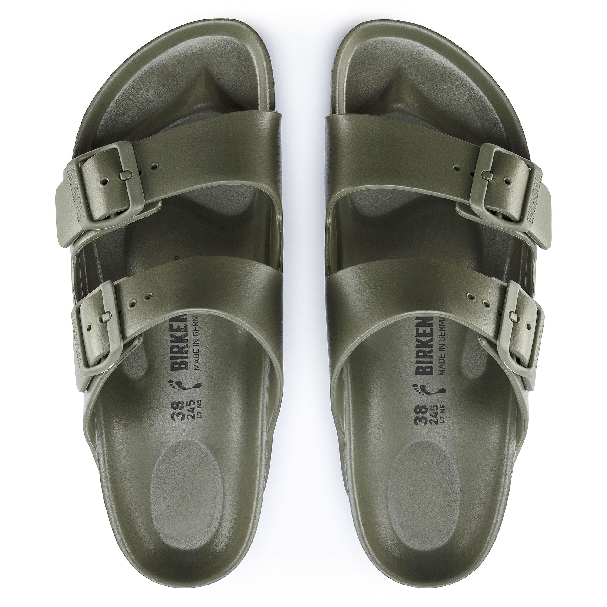 Birkenstock | Sandali Arizona EVA Uomo Khaki - Fabbrica Ski Sises