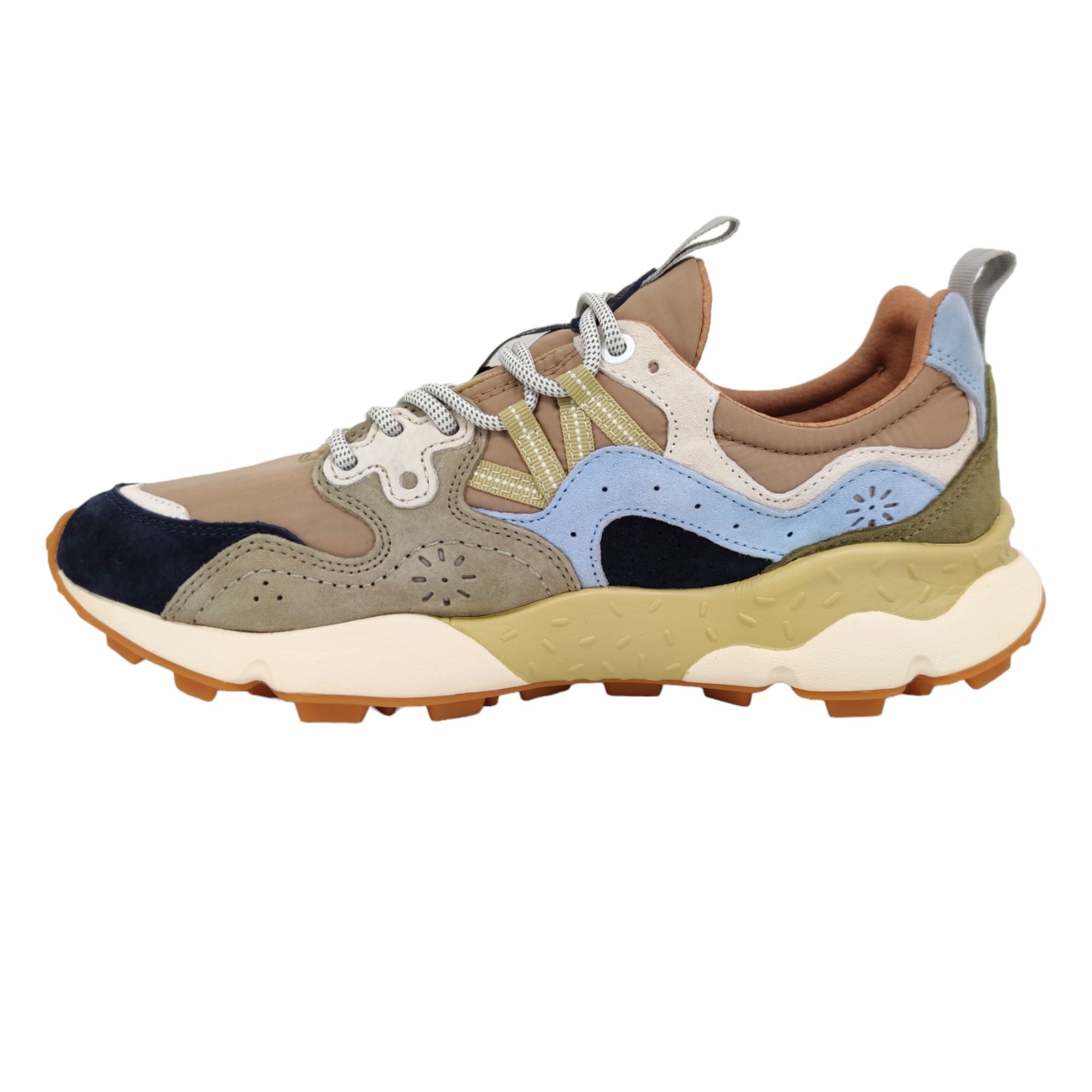 Flowermountain | Scarpe Yamano 3 Uomo Black/Brown/Army Green - Fabbrica Ski Sises