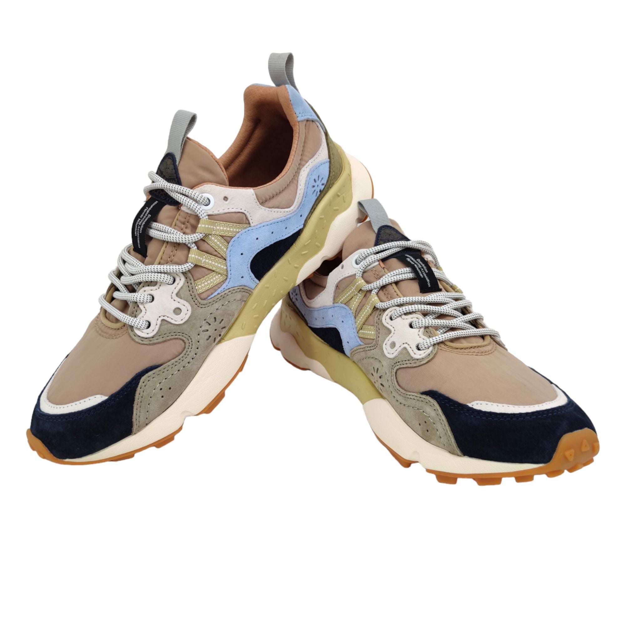 Flowermountain | Scarpe Yamano 3 Uomo Black/Brown/Army Green - Fabbrica Ski Sises