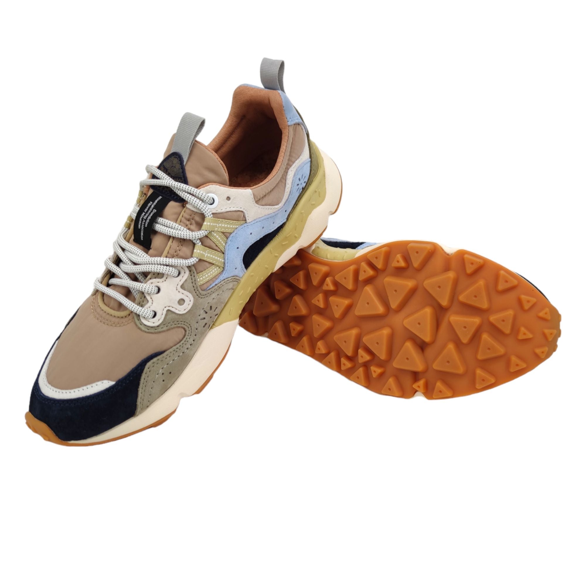 Flowermountain | Scarpe Yamano 3 Uomo Black/Brown/Army Green - Fabbrica Ski Sises