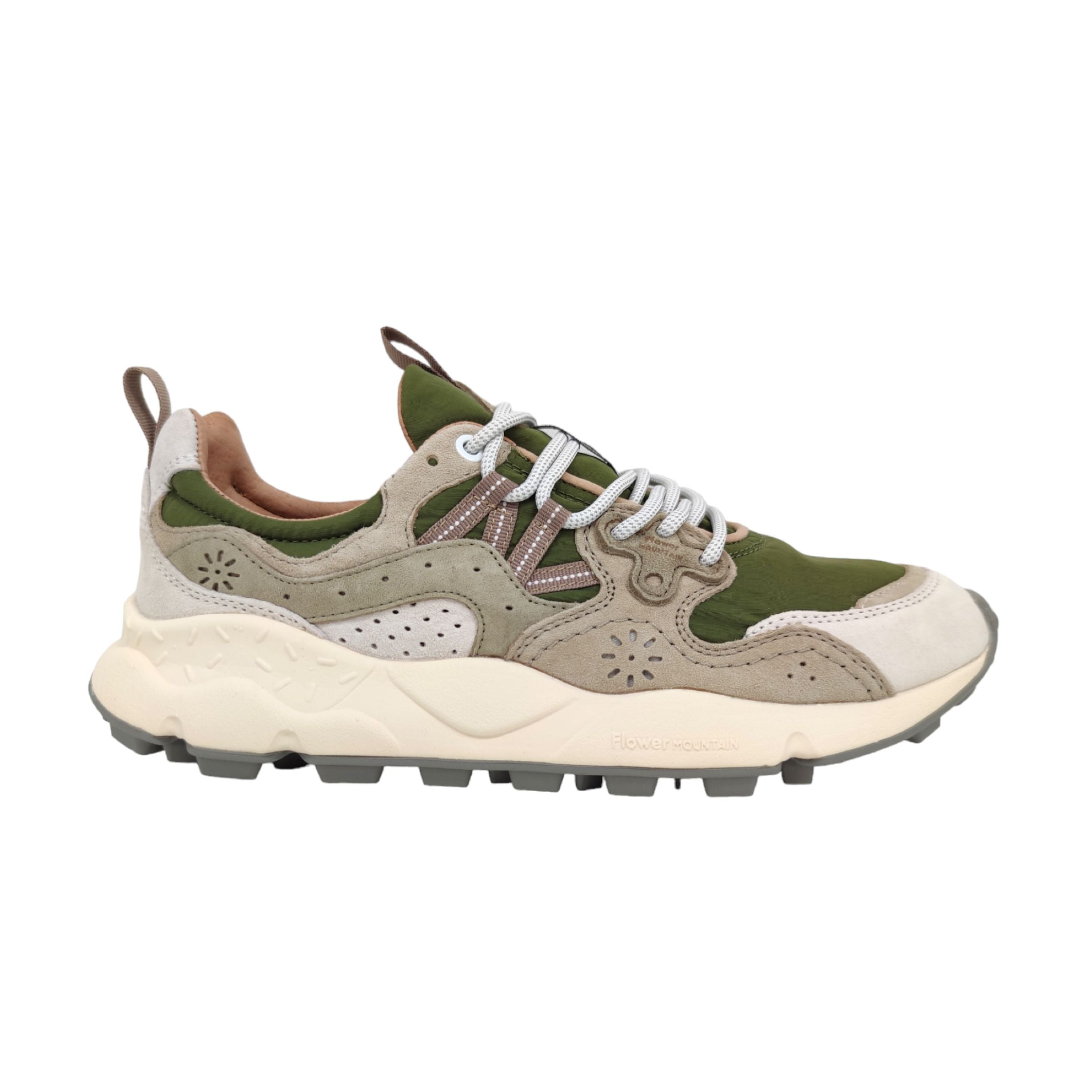 Flowermountain | Scarpe Yamano 3 Uomo Off White/Military/Green - Fabbrica Ski Sises