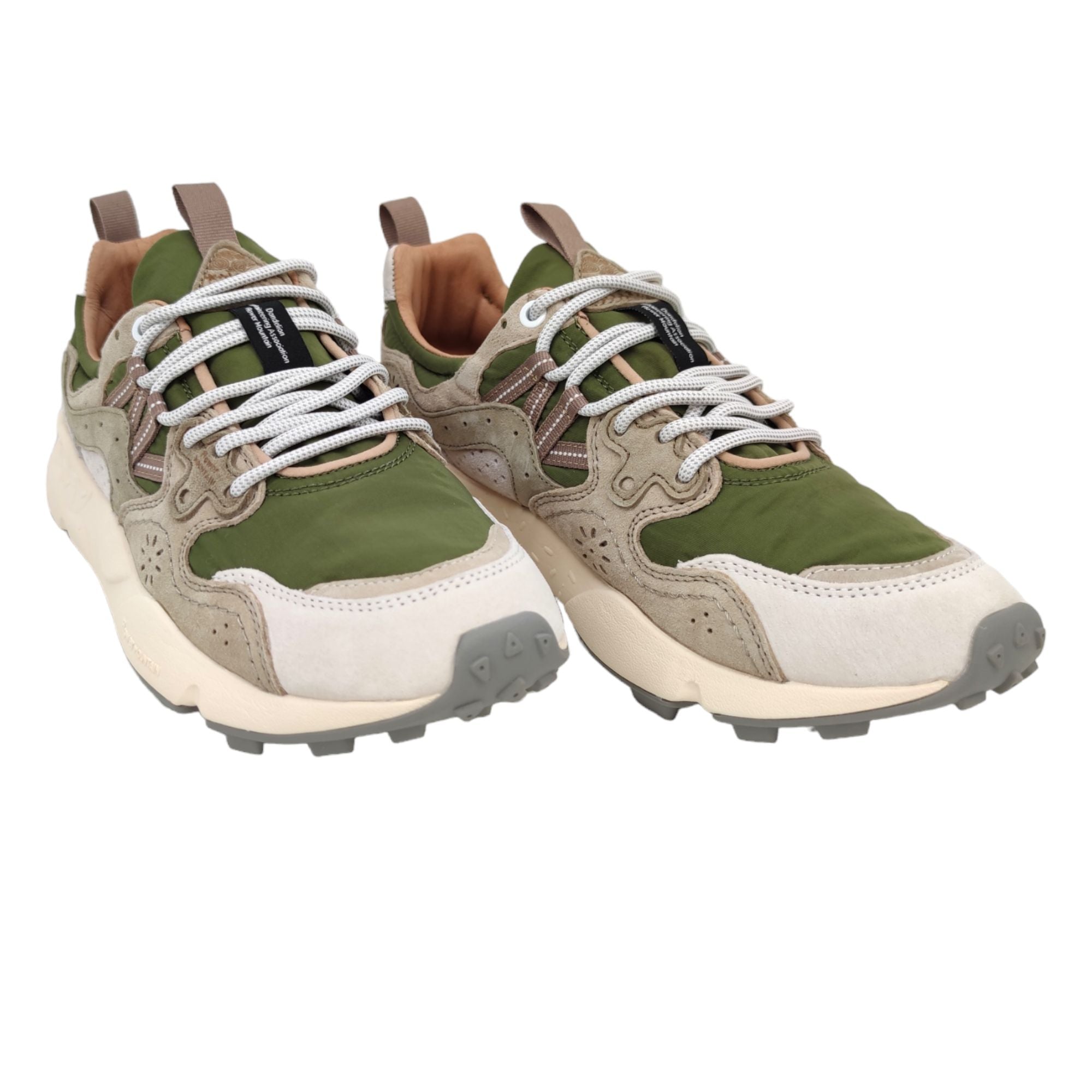 Flowermountain | Scarpe Yamano 3 Uomo Off White/Military/Green - Fabbrica Ski Sises