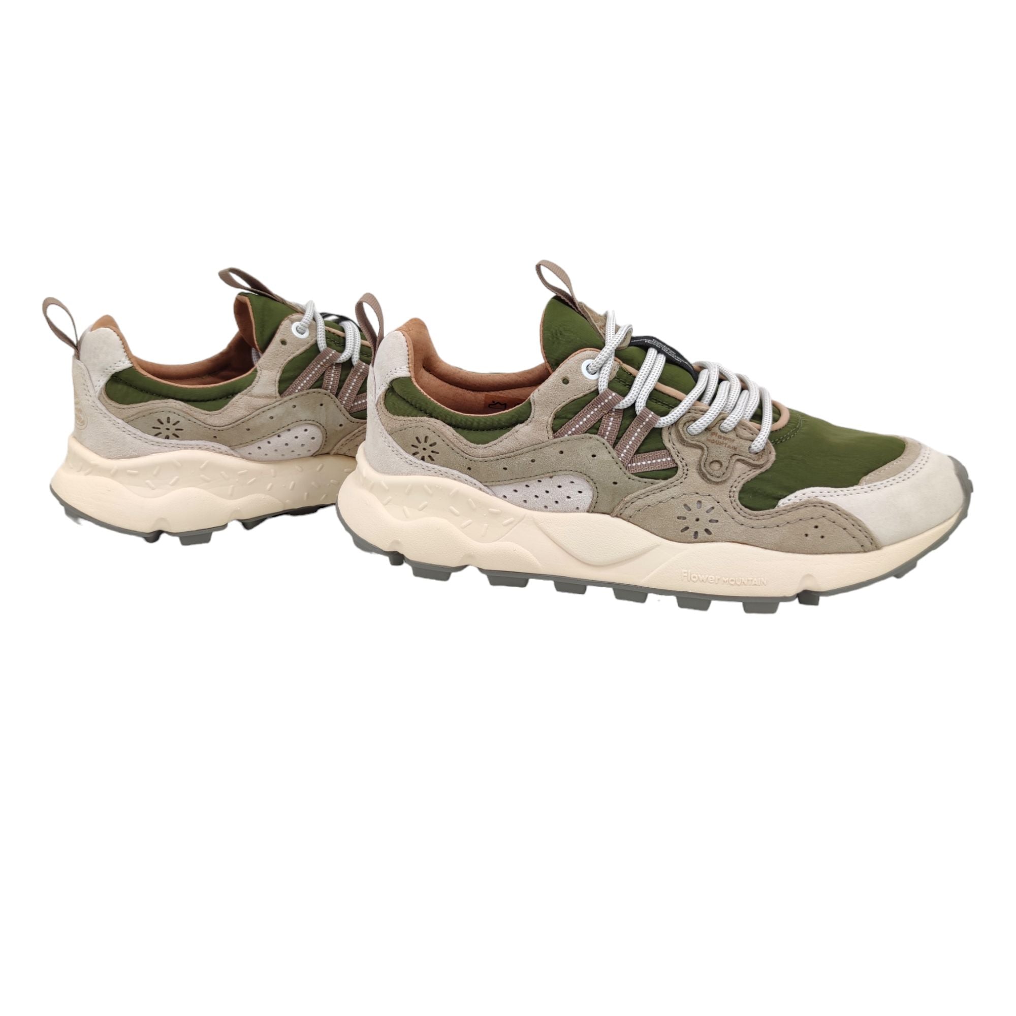 Flowermountain | Scarpe Yamano 3 Uomo Off White/Military/Green - Fabbrica Ski Sises