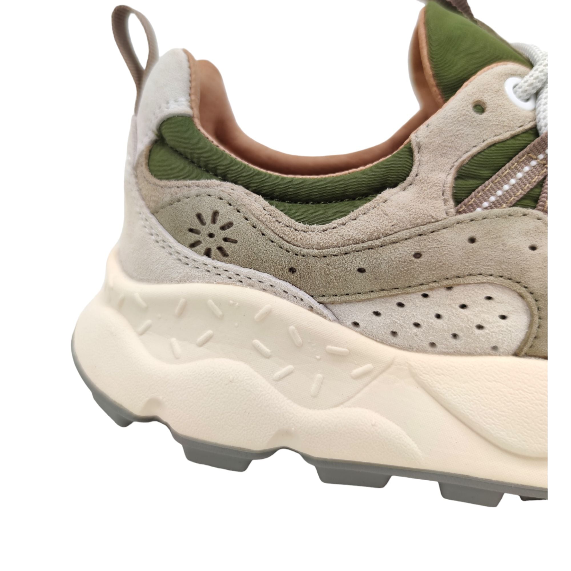 Flowermountain | Scarpe Yamano 3 Uomo Off White/Military/Green - Fabbrica Ski Sises