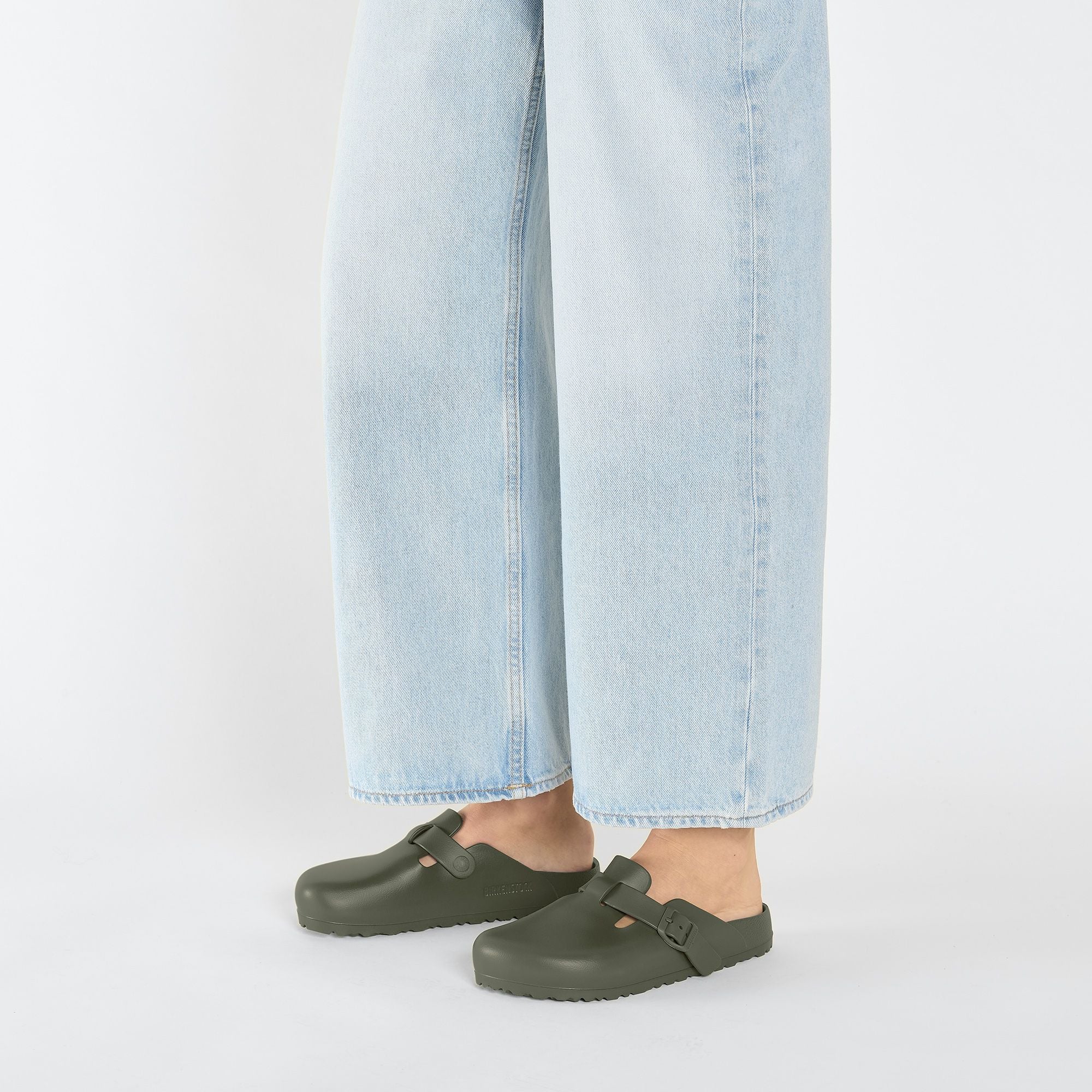 Birkenstock | Sandali Boston EVA Khaki - Fabbrica Ski Sises