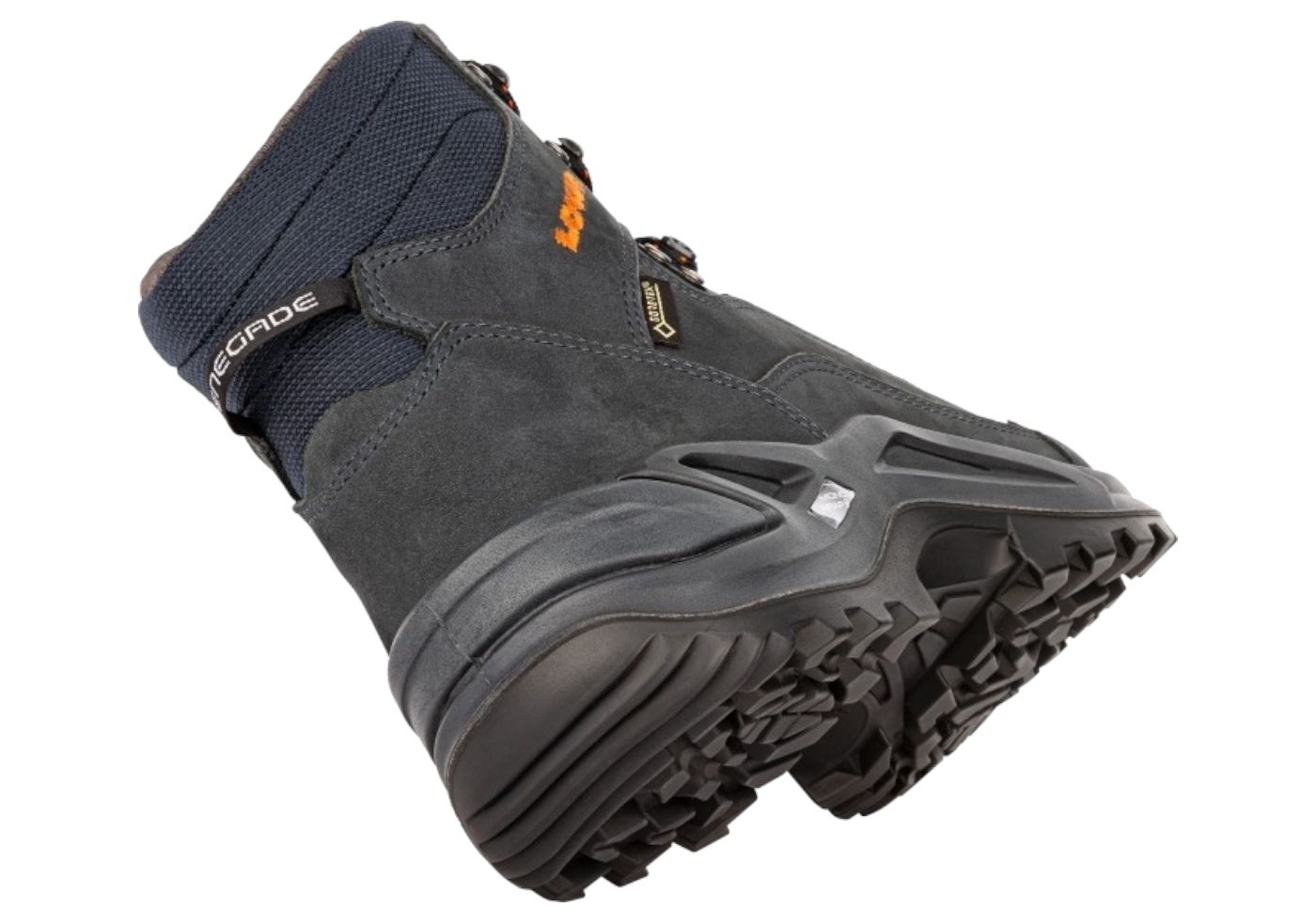 Lowa | Scarpe Renegade GTX Mid Uomo Navy/Orange - Fabbrica Ski Sises
