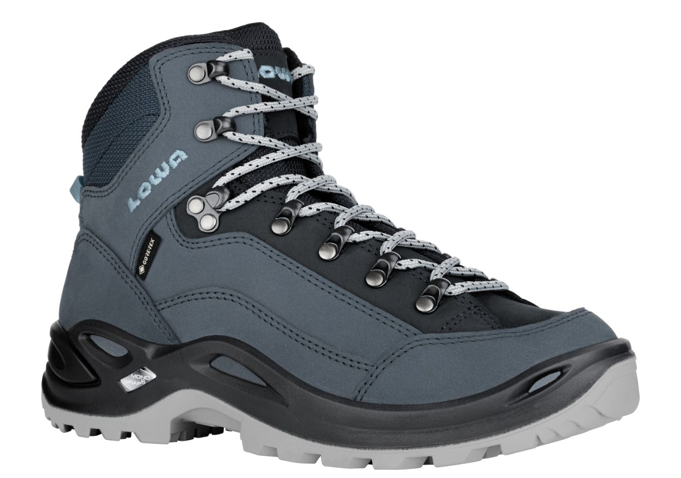 Lowa | Scarpe Renegade GTX Mid Donna Smoke Blue - Fabbrica Ski Sises