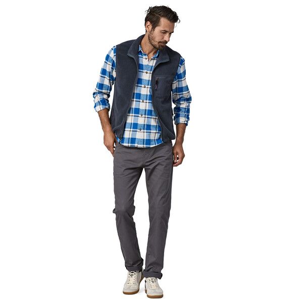 Patagonia | Gilet Synchilla Fleece Uomo Smolder Blue - Fabbrica Ski Sises