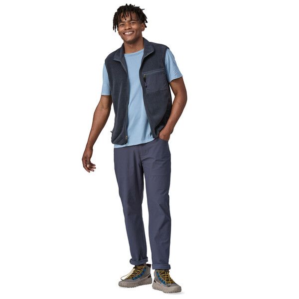 Patagonia | Gilet Synchilla Fleece Uomo Smolder Blue - Fabbrica Ski Sises