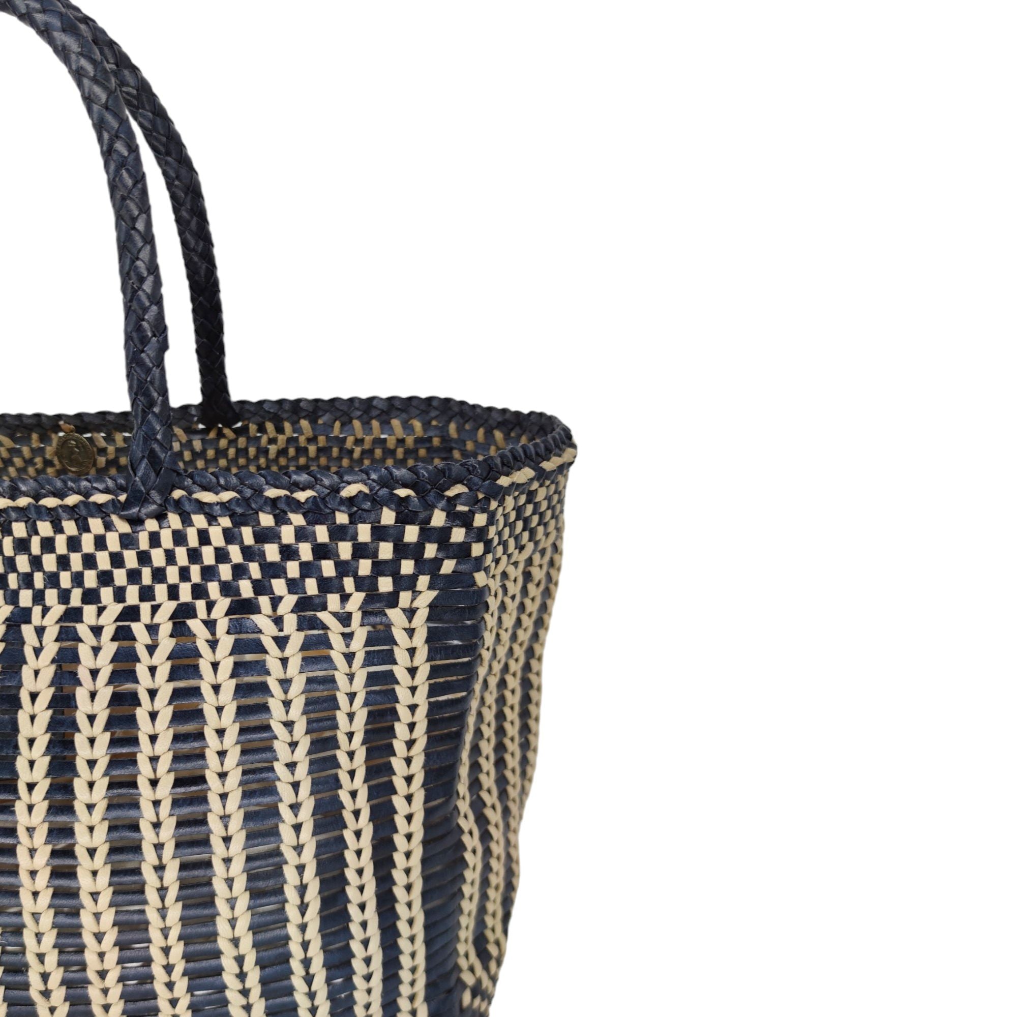 Dragon | Borsa Bali Basket Big Donna Marine/Pearl - Fabbrica Ski Sises