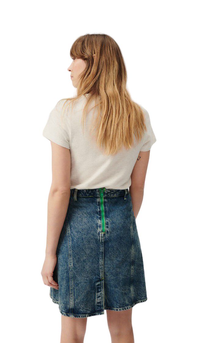 American Vintage | T-shirt Ypawood Donna Heather Grey - Fabbrica Ski Sises