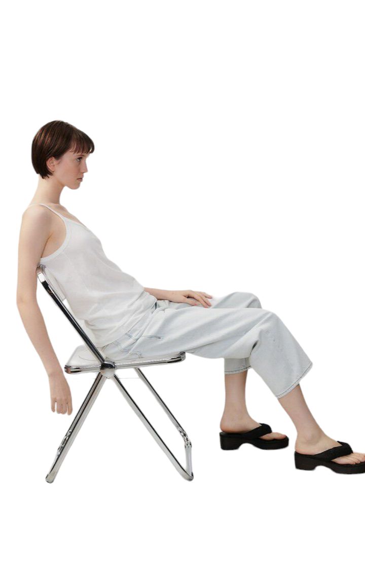 American Vintage | Canotta Gamipy Donna White - Fabbrica Ski Sises