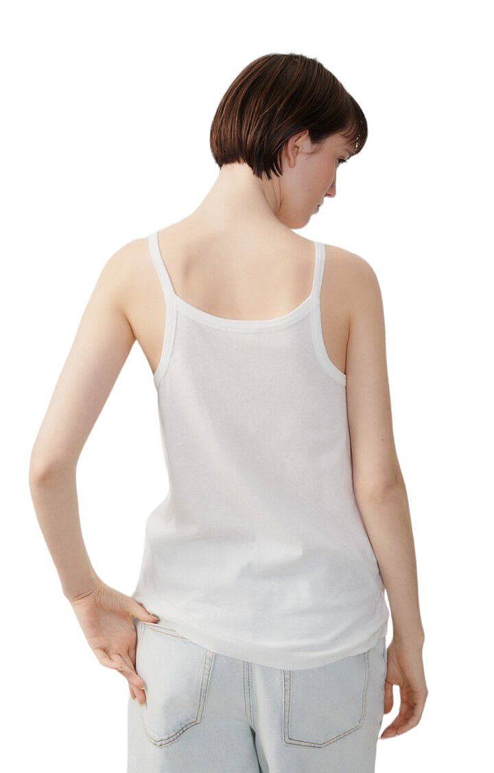 American Vintage | Canotta Gamipy Donna White - Fabbrica Ski Sises