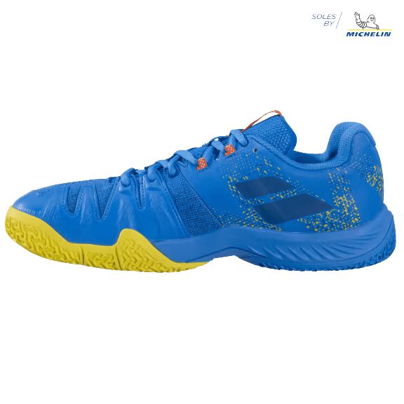 Babolat | Scarpe da Tennis Movea Uomo French Blue/Vibrant Yellow - Fabbrica Ski Sises