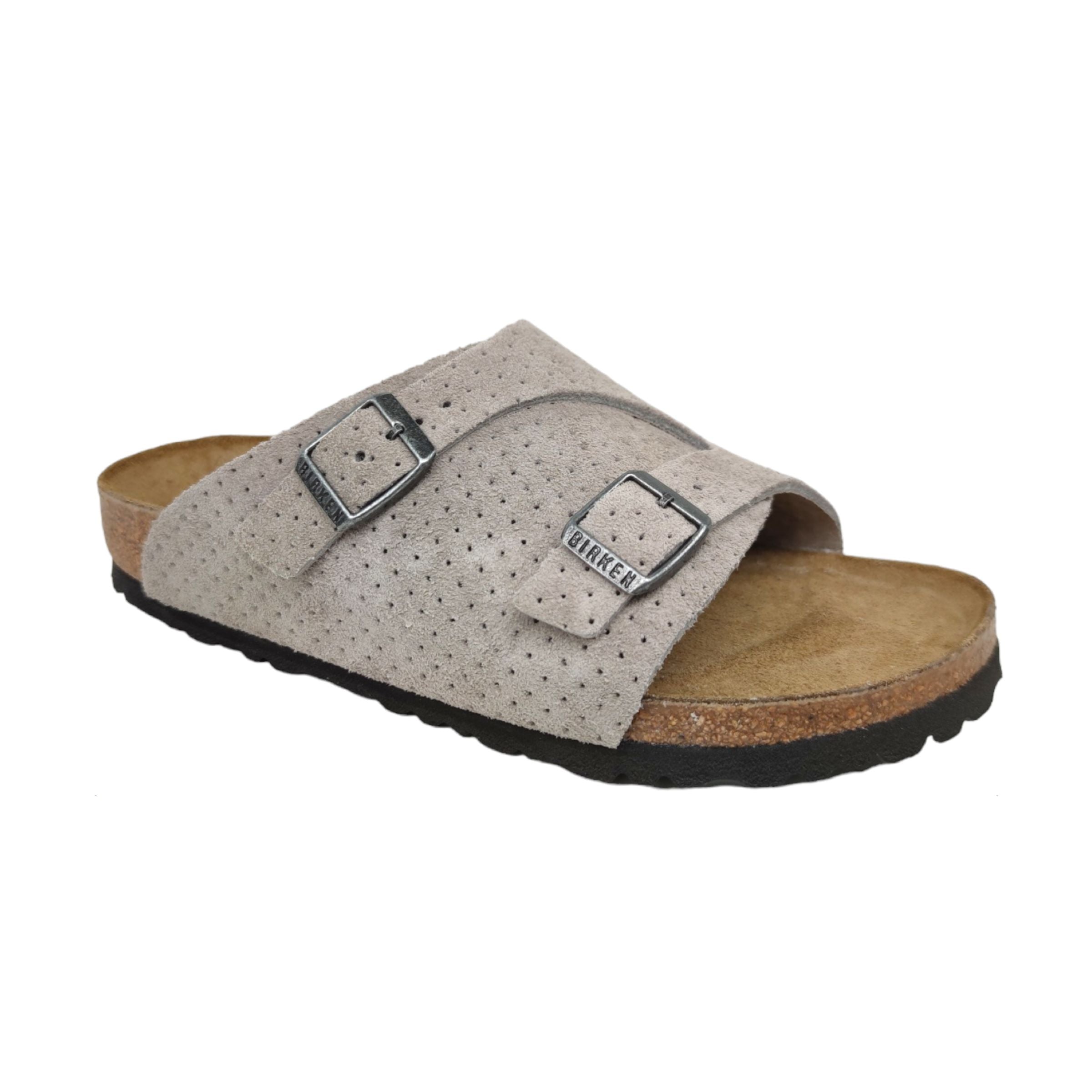 Birkenstock | Sandali Zurich BS Donna Emboss Dots Stone Coin - Fabbrica Ski Sises