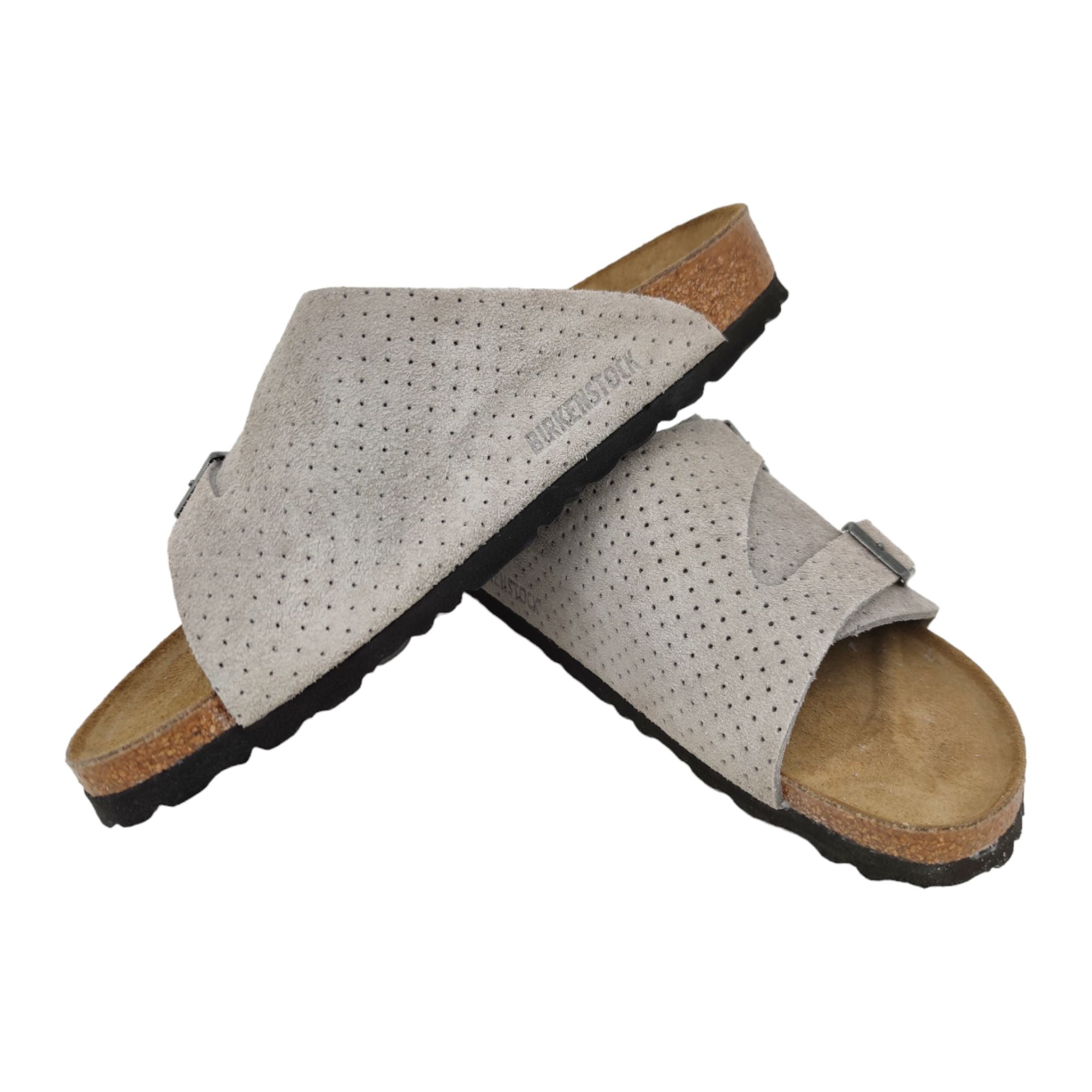 Birkenstock | Sandali Zurich BS Donna Emboss Dots Stone Coin - Fabbrica Ski Sises