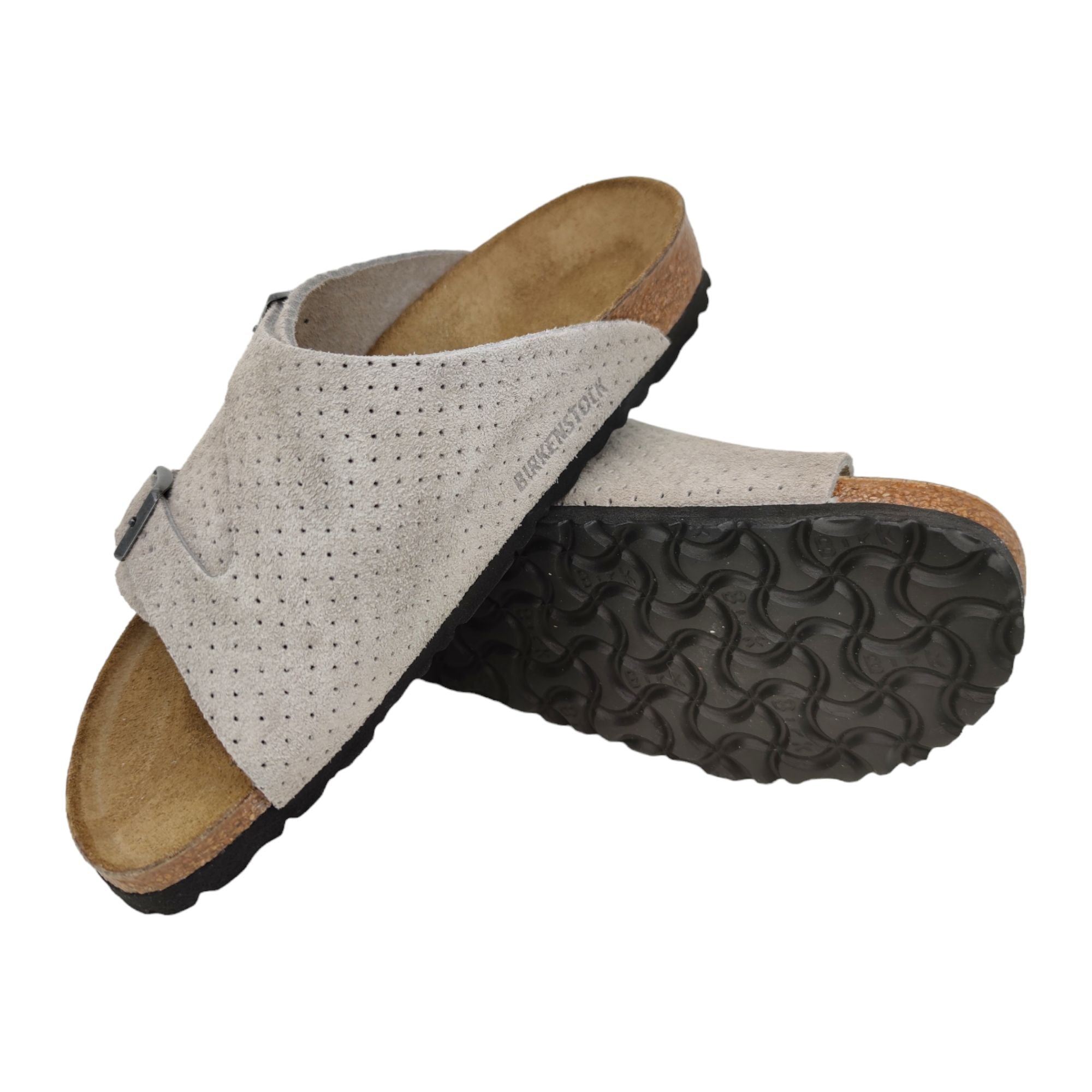 Birkenstock | Sandali Zurich BS Donna Emboss Dots Stone Coin - Fabbrica Ski Sises