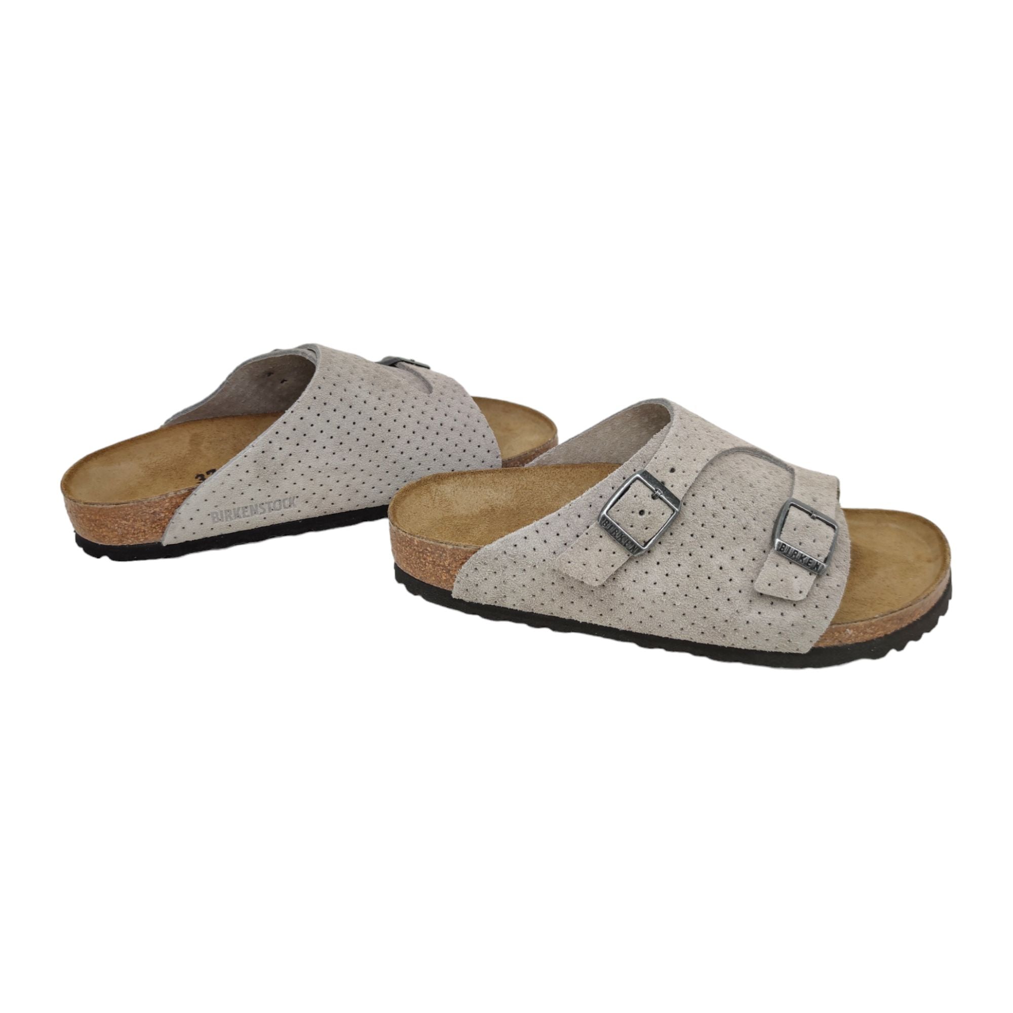 Birkenstock | Sandali Zurich BS Donna Emboss Dots Stone Coin - Fabbrica Ski Sises