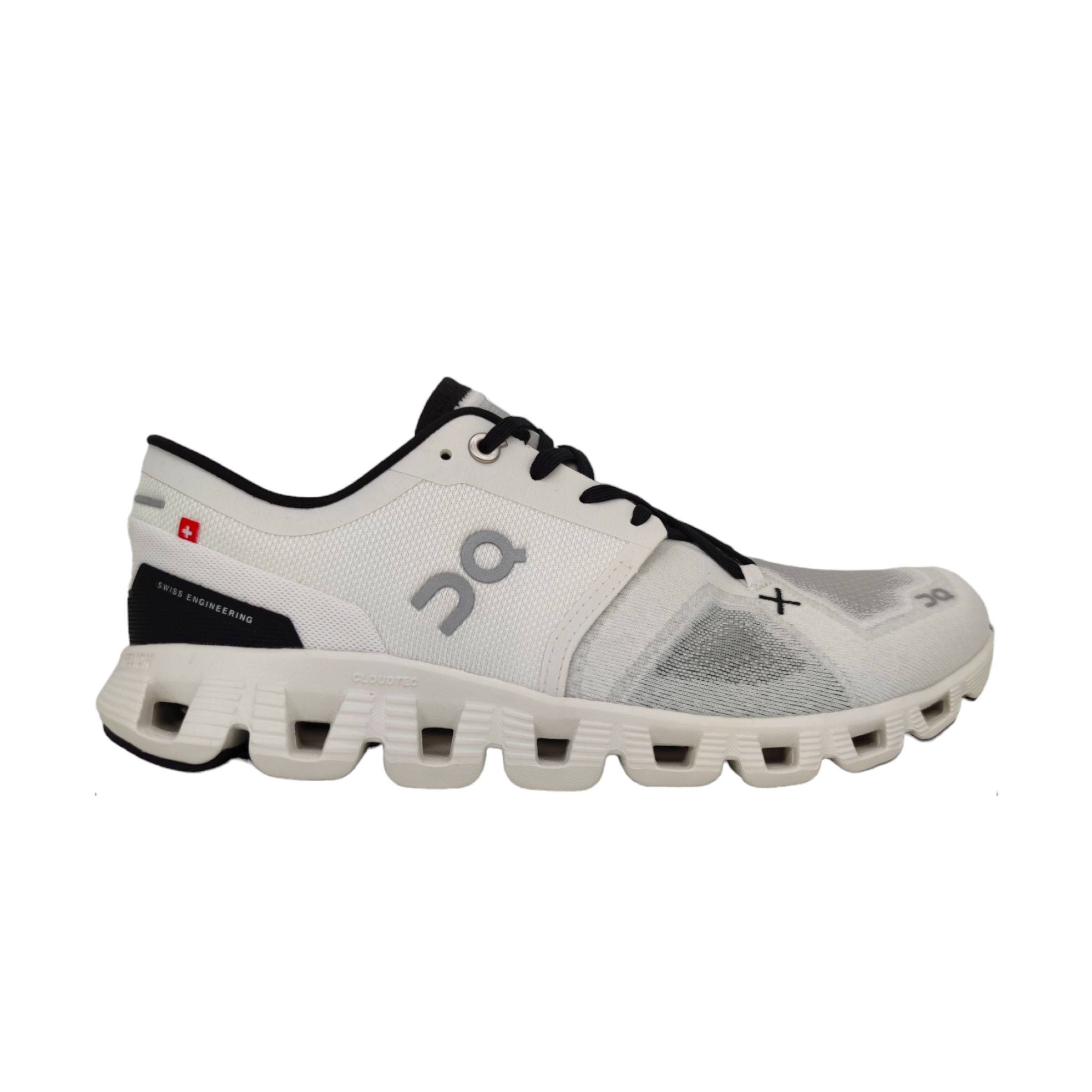 On Running | Scarpe Cloud X3 Uomo Ivory/Black - Fabbrica Ski Sises