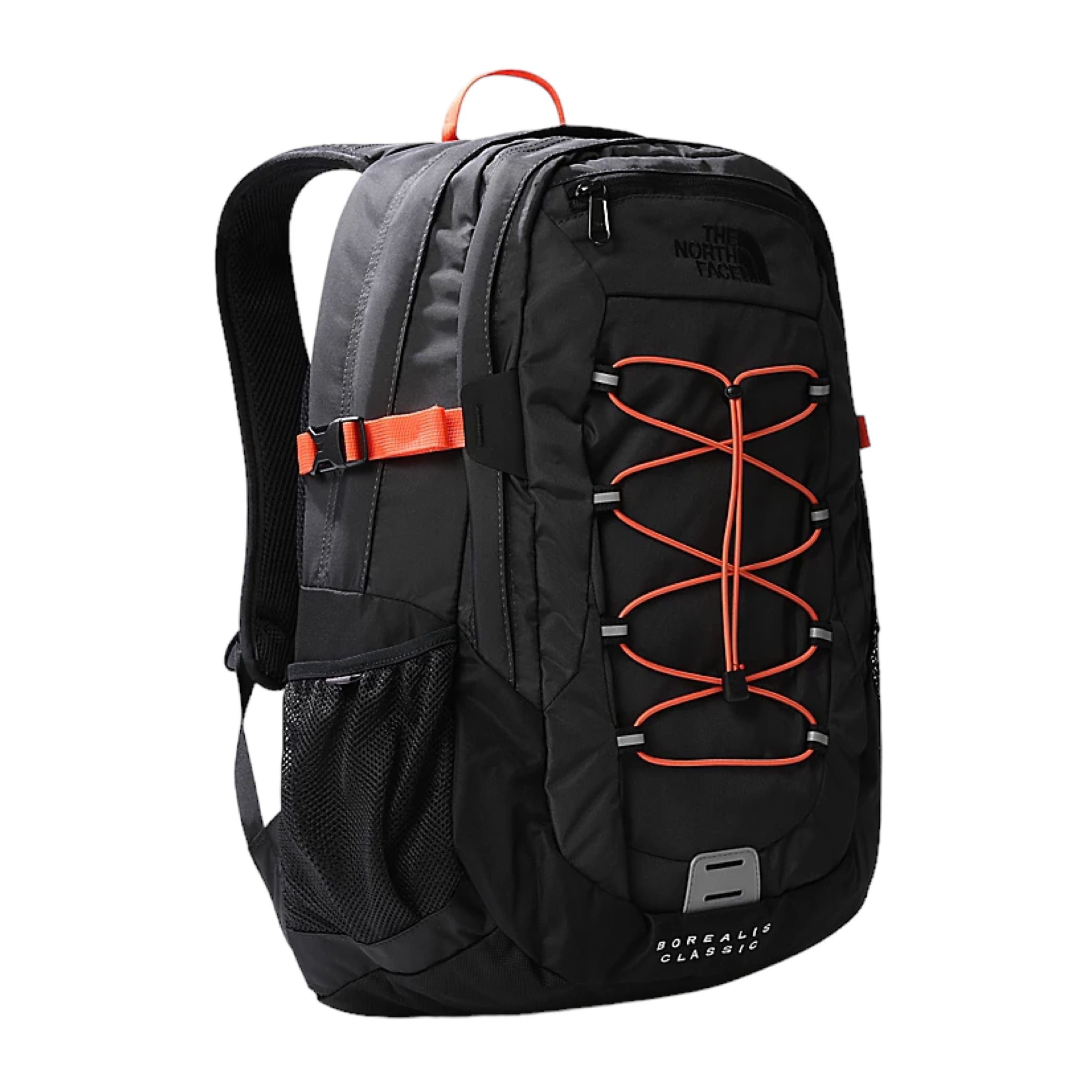 The North Face | Zaino Borealis Classic Asphalt Grey/Retro Orange - Fabbrica Ski Sises