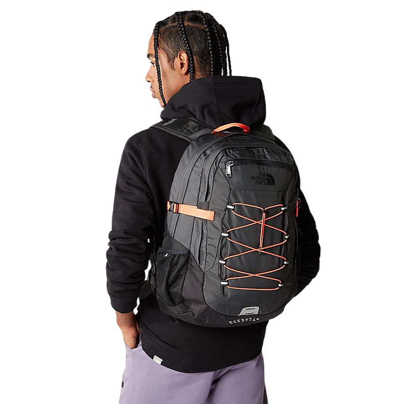 The North Face | Zaino Borealis Classic Asphalt Grey/Retro Orange - Fabbrica Ski Sises