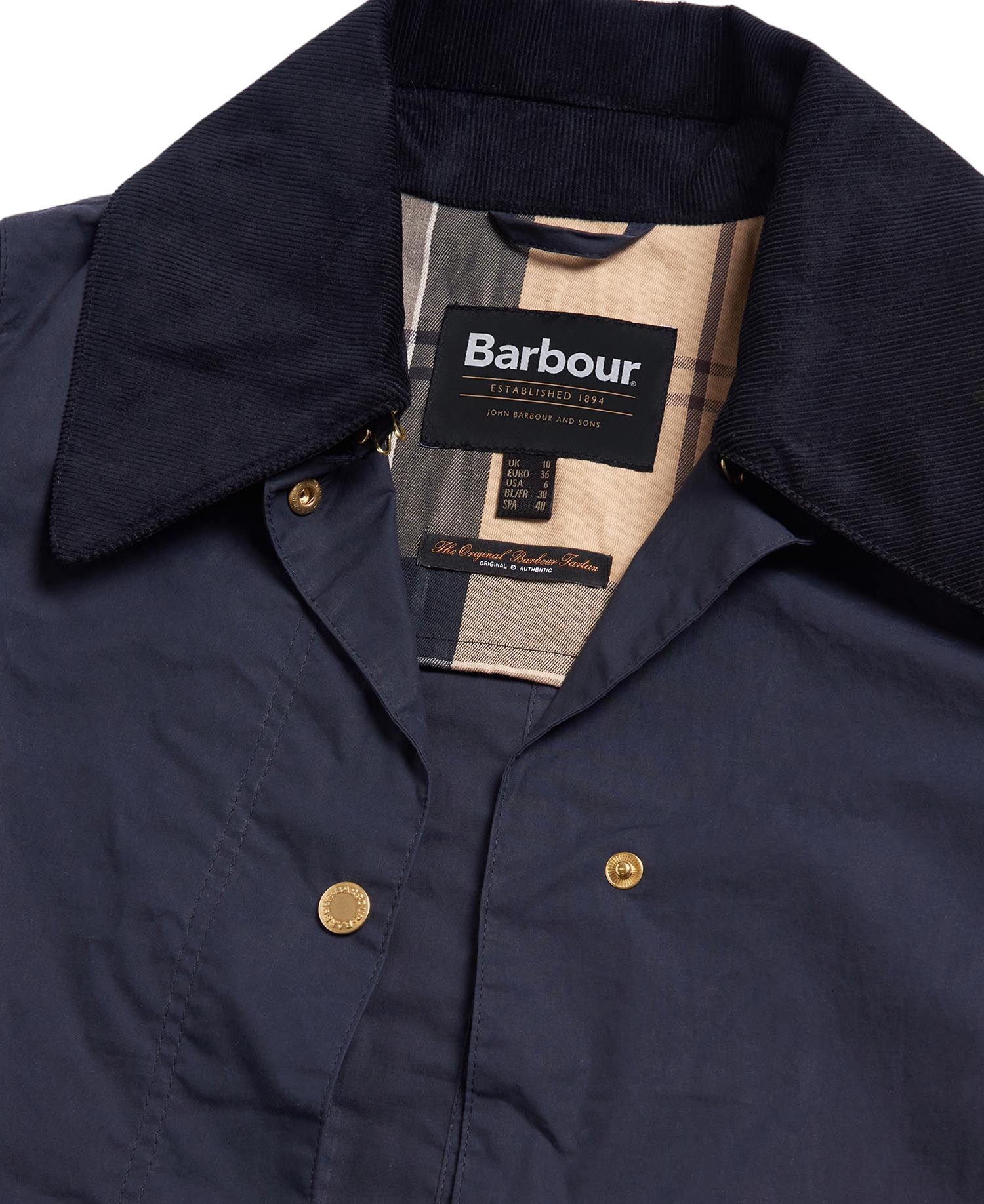 Barbour | Giacca Paxton Showerproof Donna Vulcan - Fabbrica Ski Sises