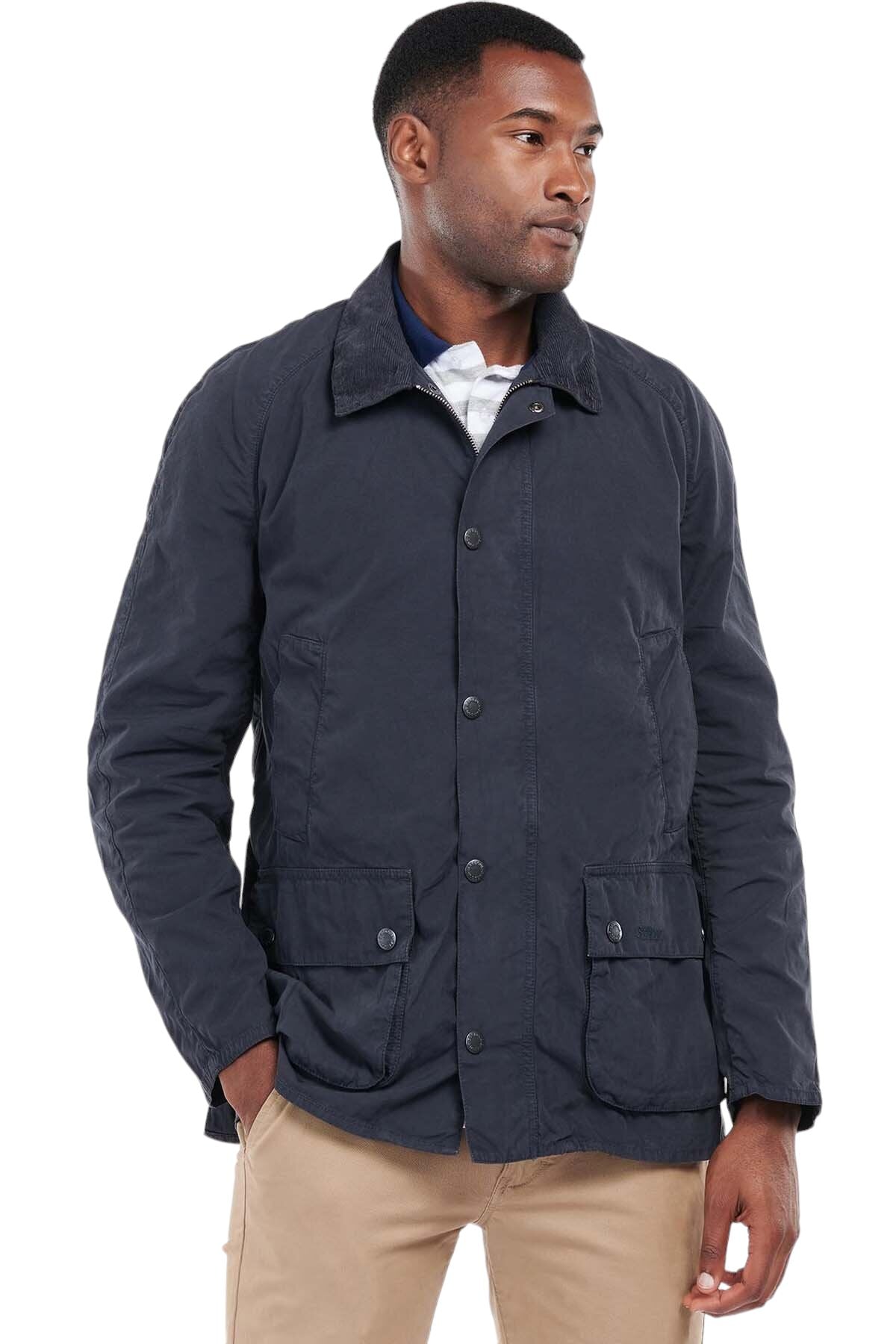 Barbour | Giacca Ashby Casual Uomo Navy - Fabbrica Ski Sises