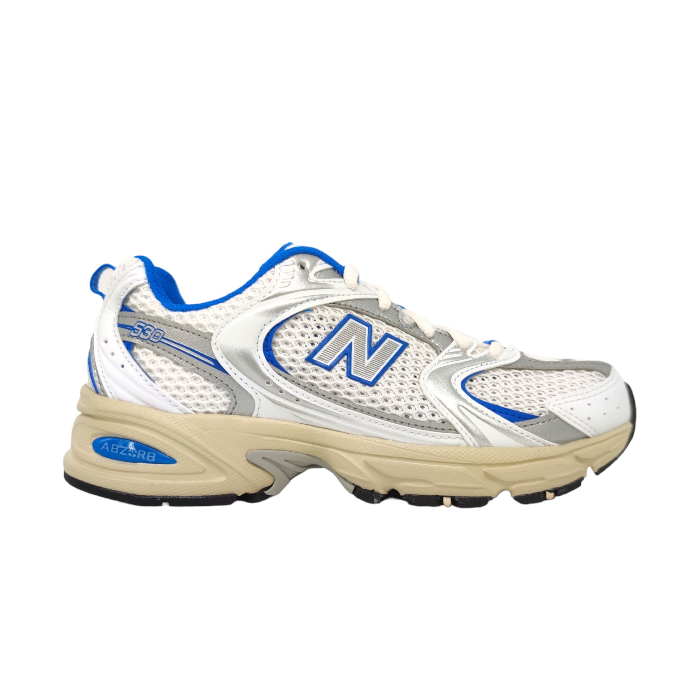 New Balance | Scarpe 530 White/Blue - Fabbrica Ski Sises