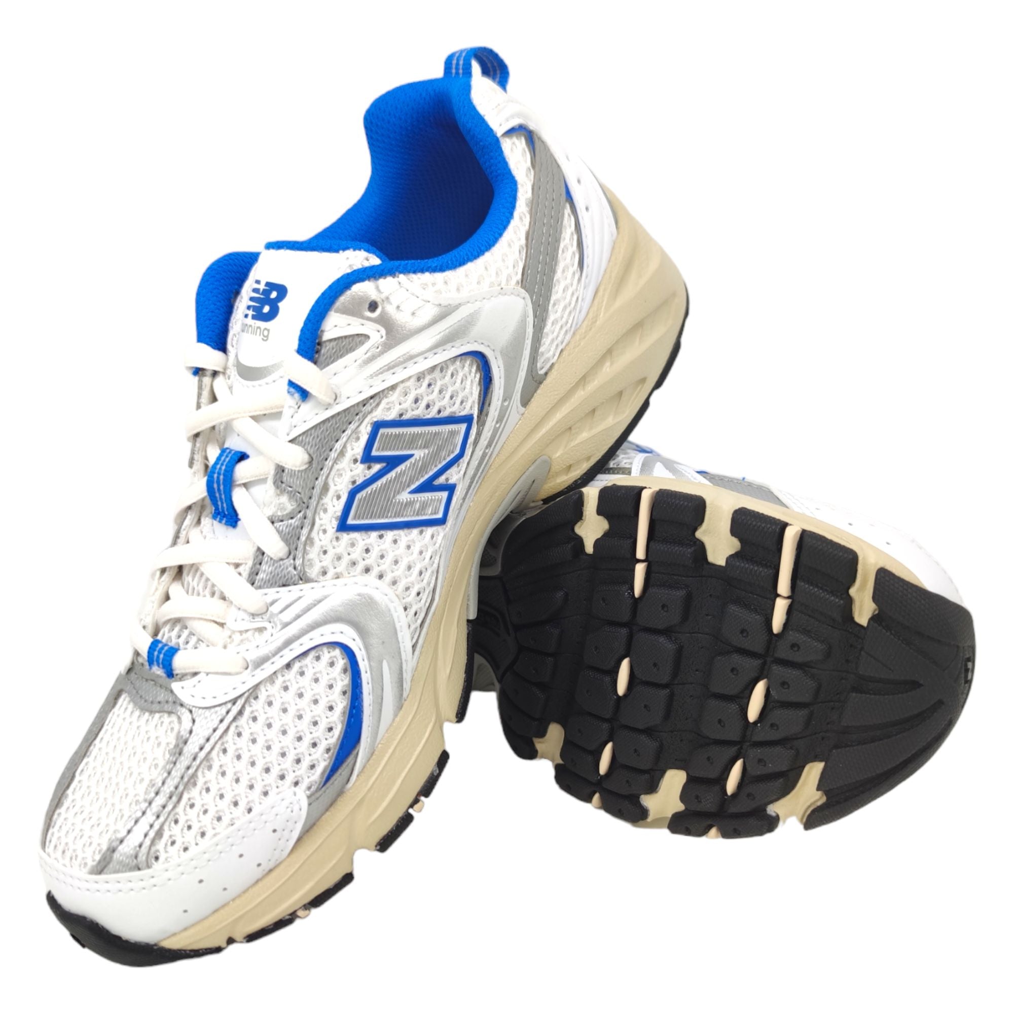 New Balance | Scarpe 530 White/Blue - Fabbrica Ski Sises