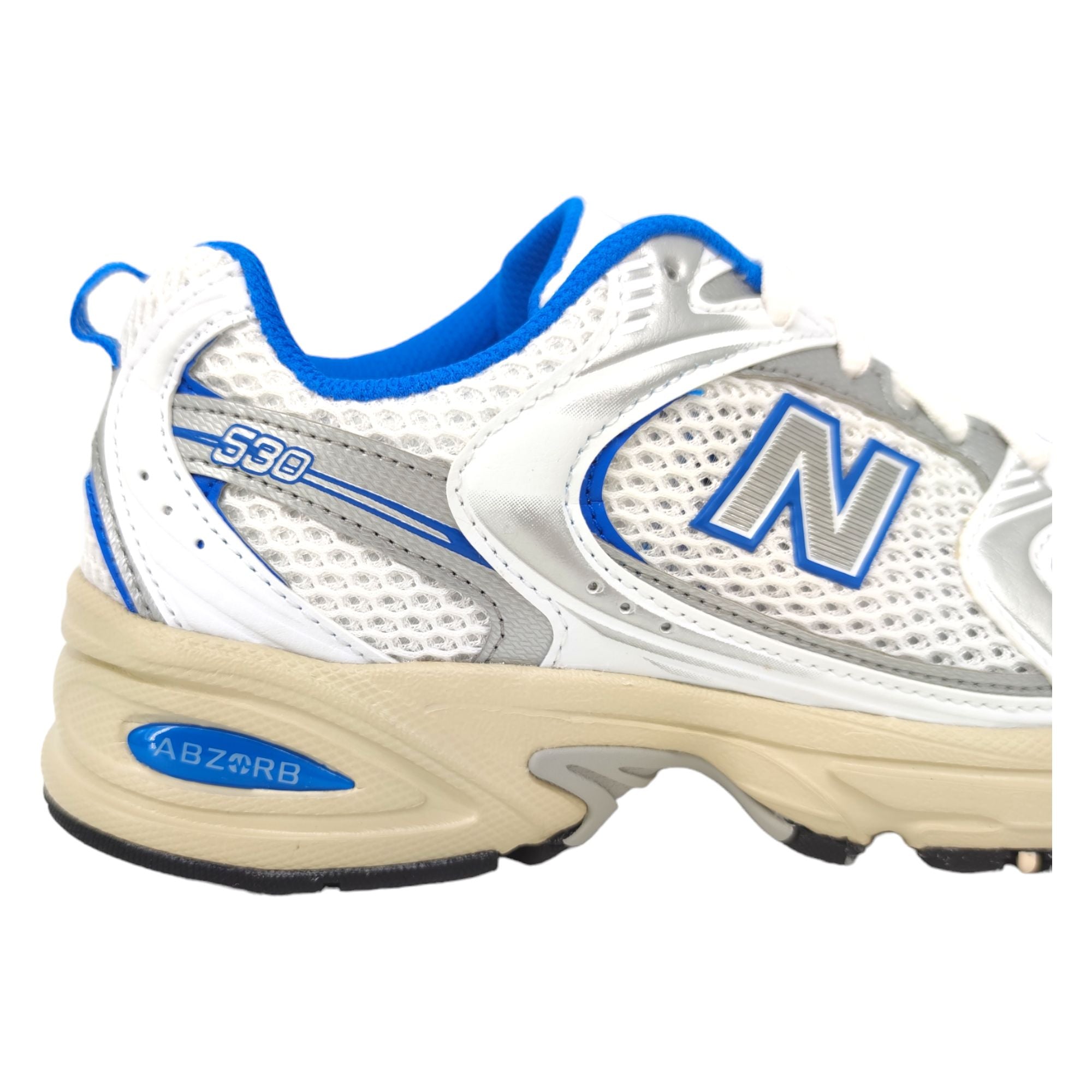 New Balance | Scarpe 530 White/Blue - Fabbrica Ski Sises