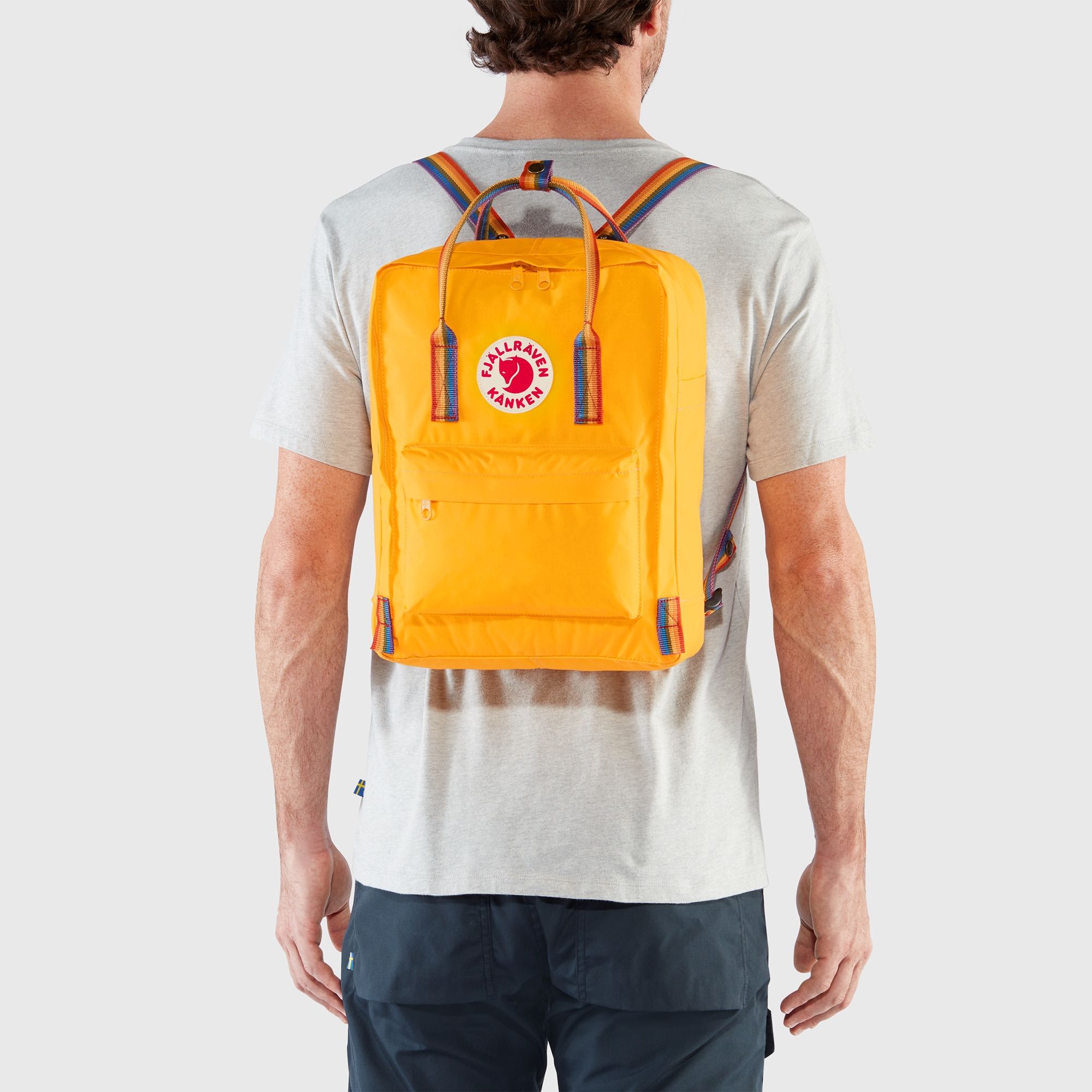 Fjallraven | Zaino Kanken Rainbow Warm Yellow - Fabbrica Ski Sises