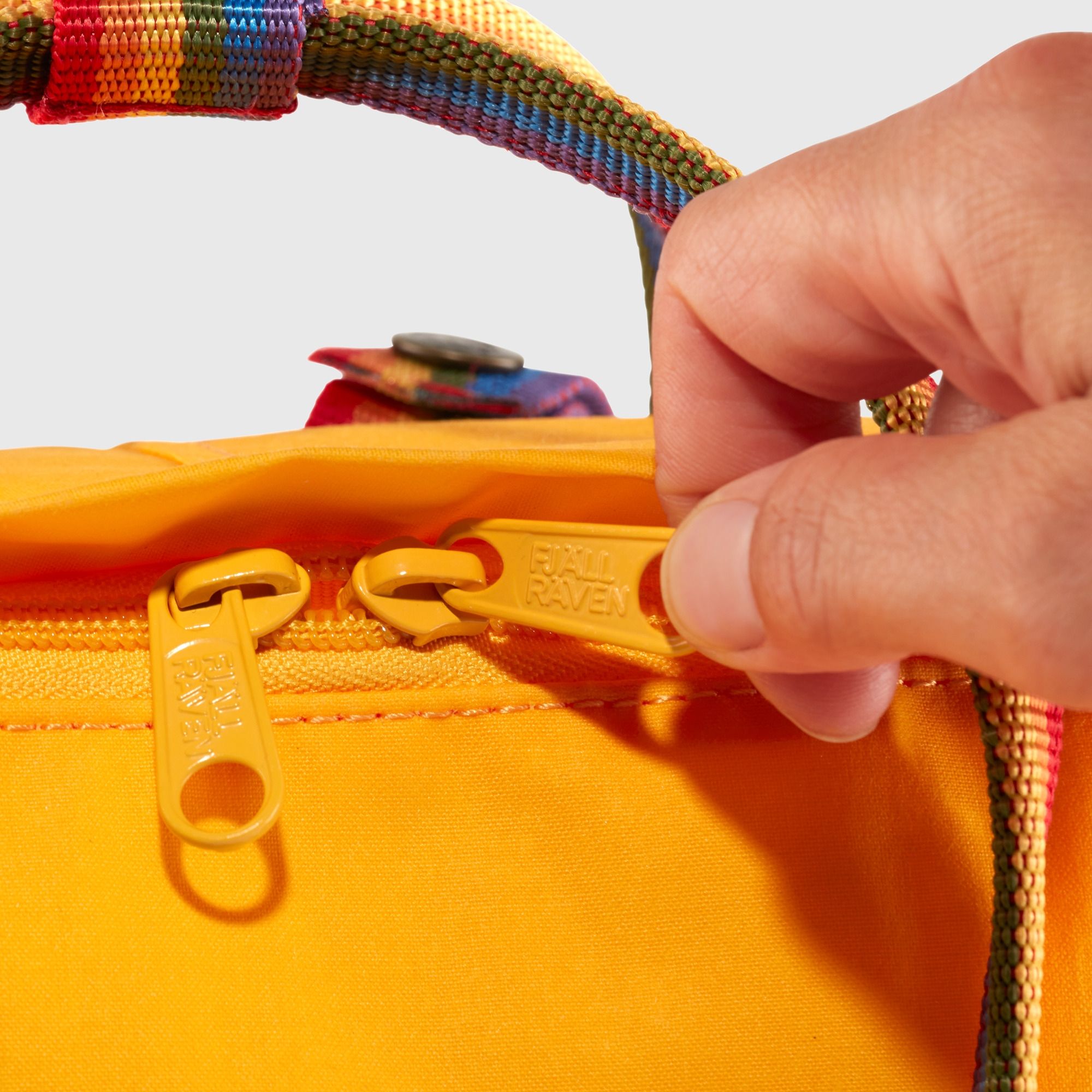 Fjallraven | Zaino Kanken Rainbow Warm Yellow - Fabbrica Ski Sises
