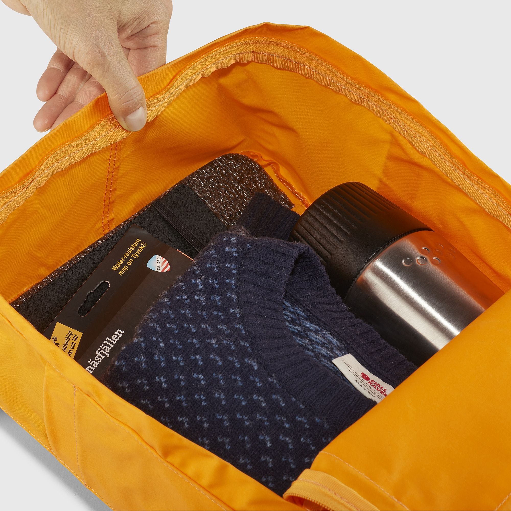 Fjallraven | Zaino Kanken Rainbow Warm Yellow - Fabbrica Ski Sises