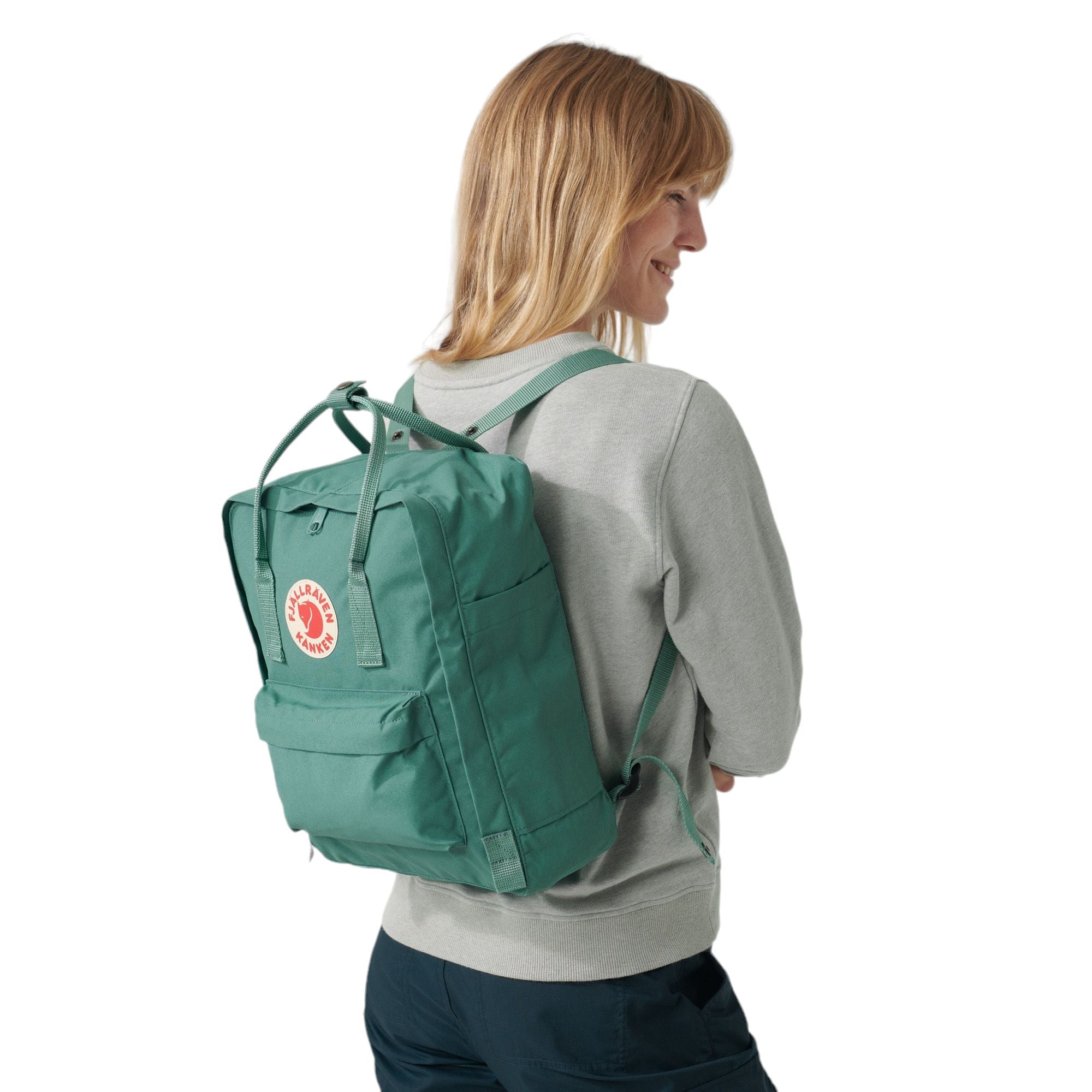 Fjallraven | Zaino Kanken Frost Green - Fabbrica Ski Sises