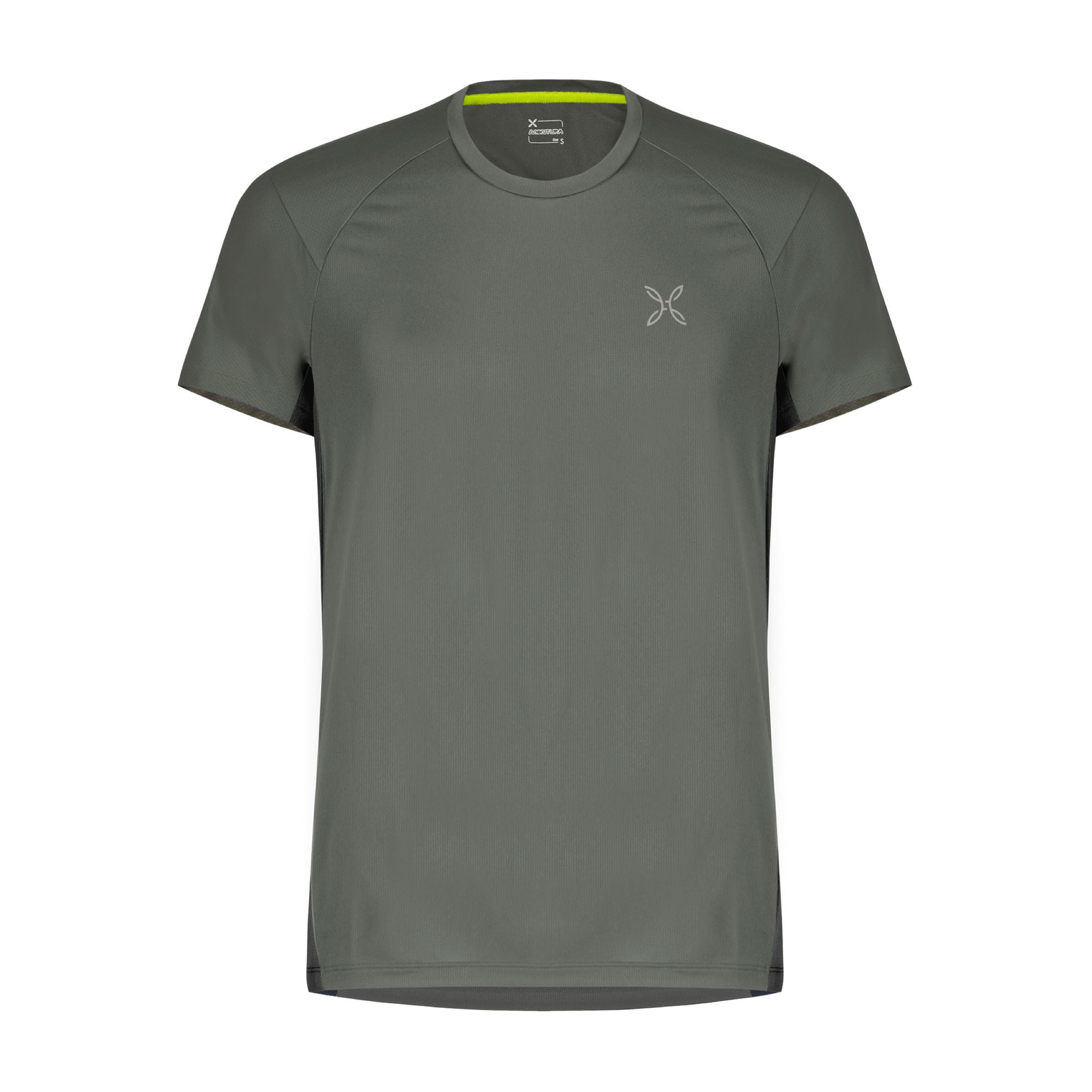 Newtone | T-shirt Join Uomo Verde Salvia/Verde Lime - Fabbrica Ski Sises
