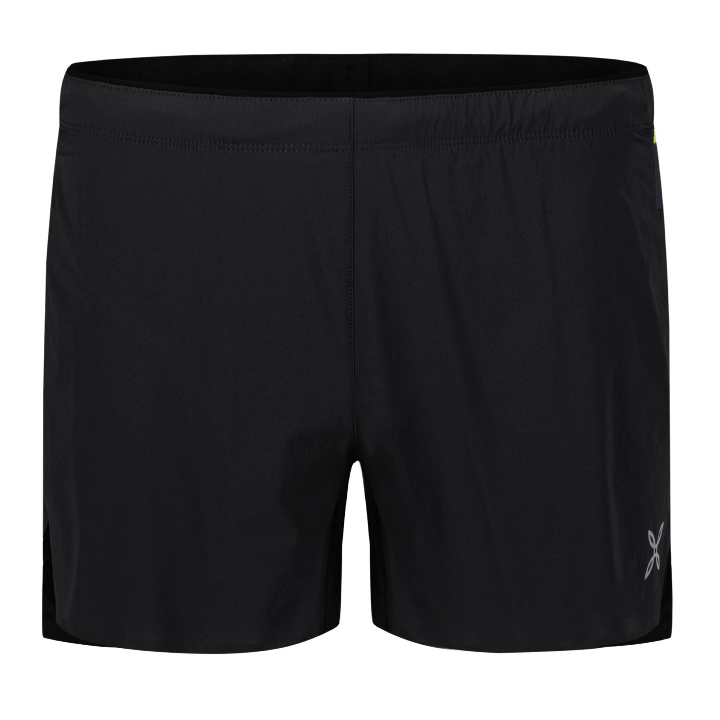 Montura | Pantaloncini Shadow Uomo Nero/Verde Lime - Fabbrica Ski Sises