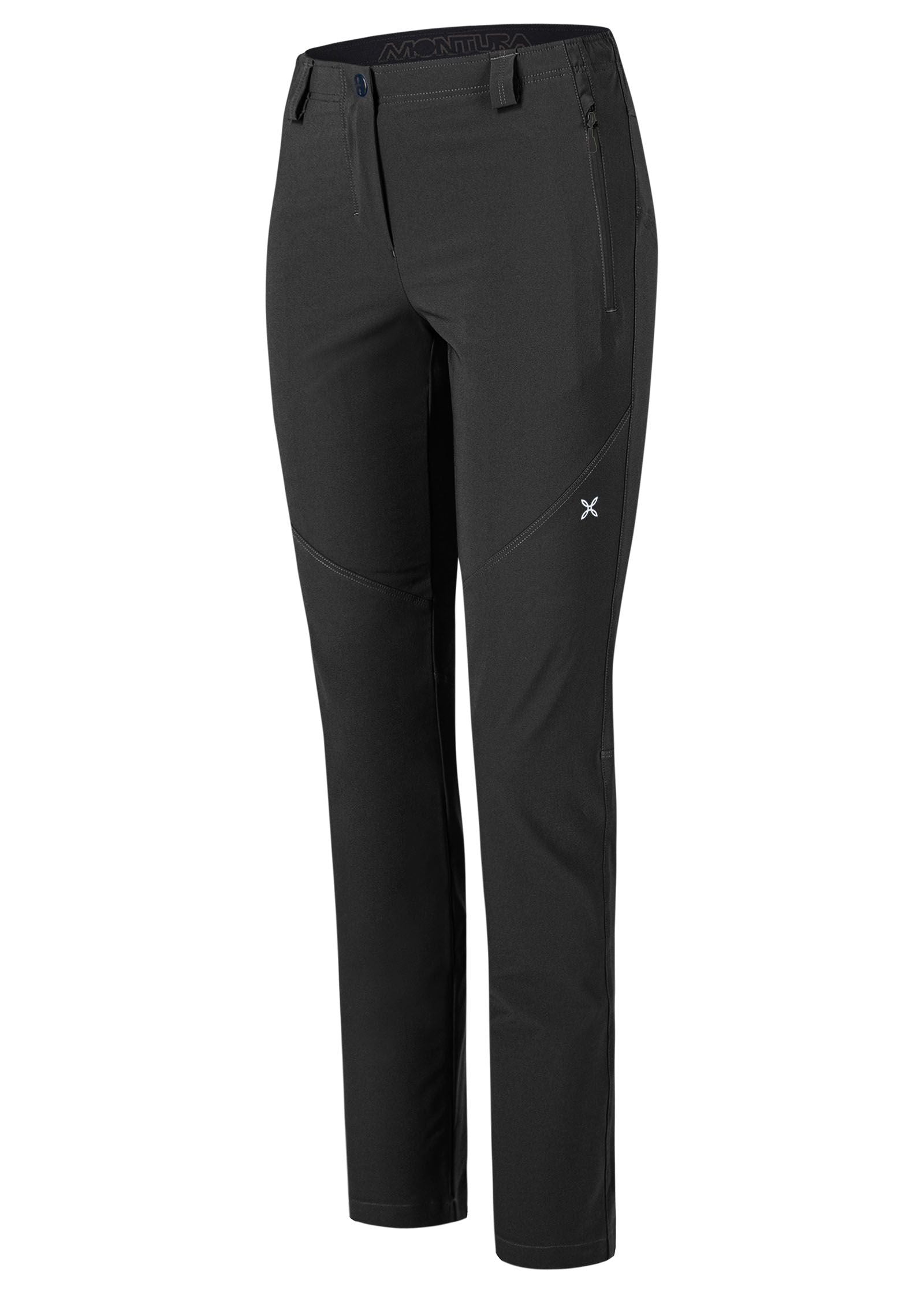 Montura | Pantaloni Focus Donna Nero - Fabbrica Ski Sises