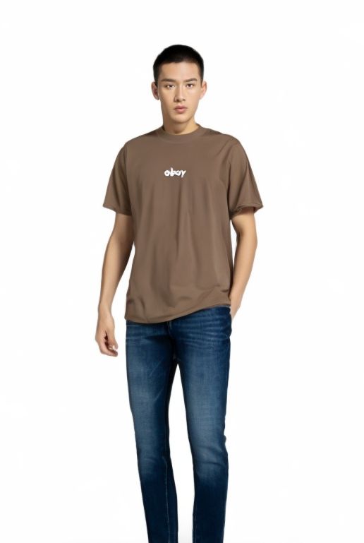 Obey | T-shirt Lower Case II Uomo Silt - Fabbrica Ski Sises