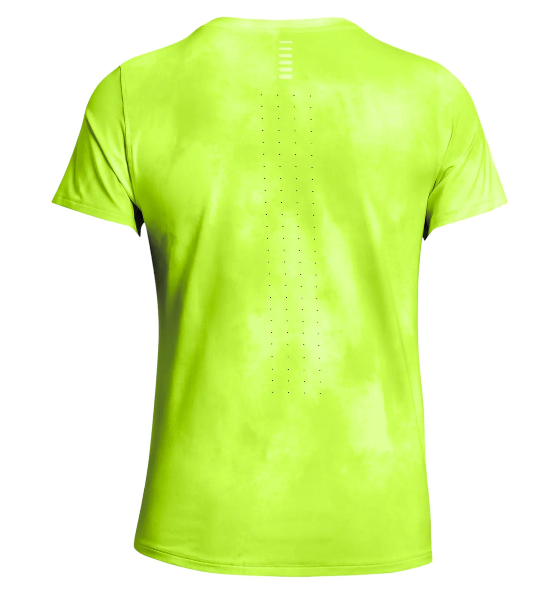 Under Armour | T-shirt Launch Elite Printed Donna High Vis Yellow/Reflective - Fabbrica Ski Sises