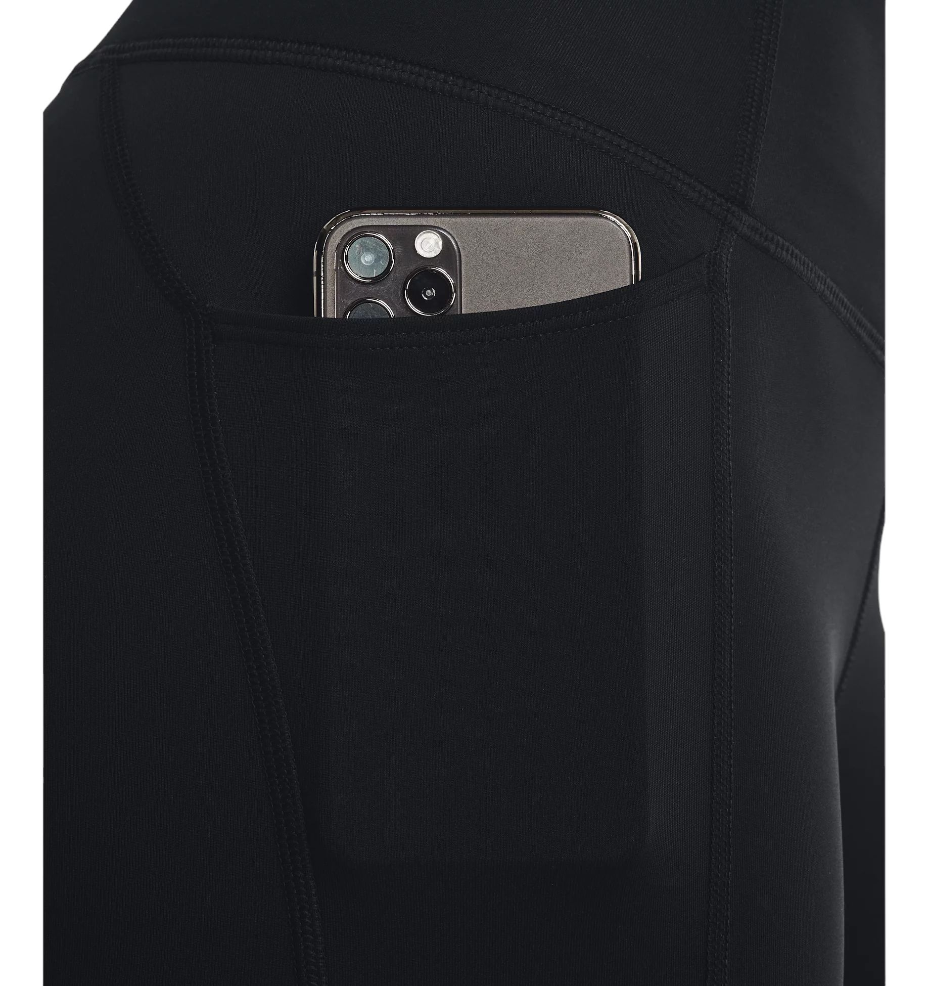 Under Armour | Leggins Launch Donna Black/Reflective - Fabbrica Ski Sises