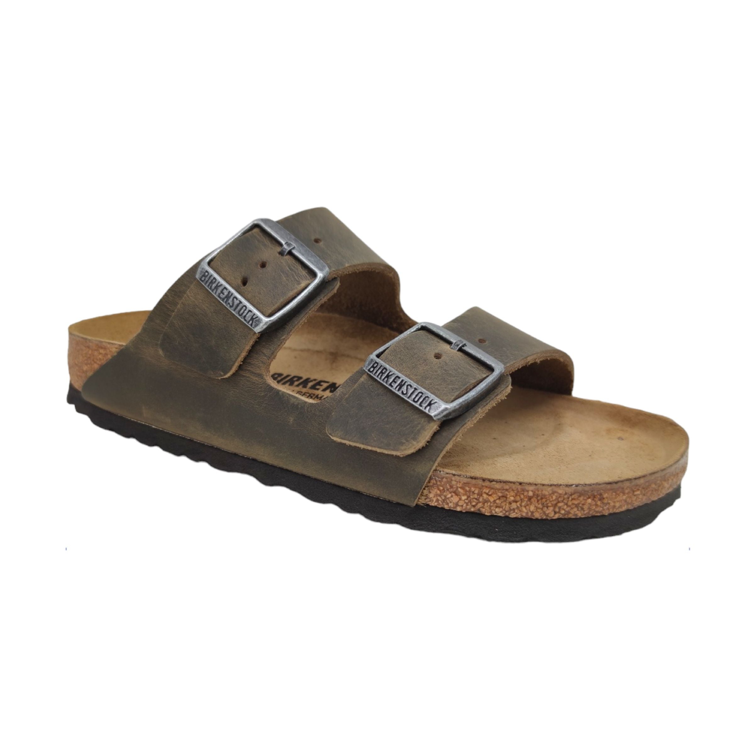 Birkenstock | Sandali Arizona Faded Khaki - Fabbrica Ski Sises