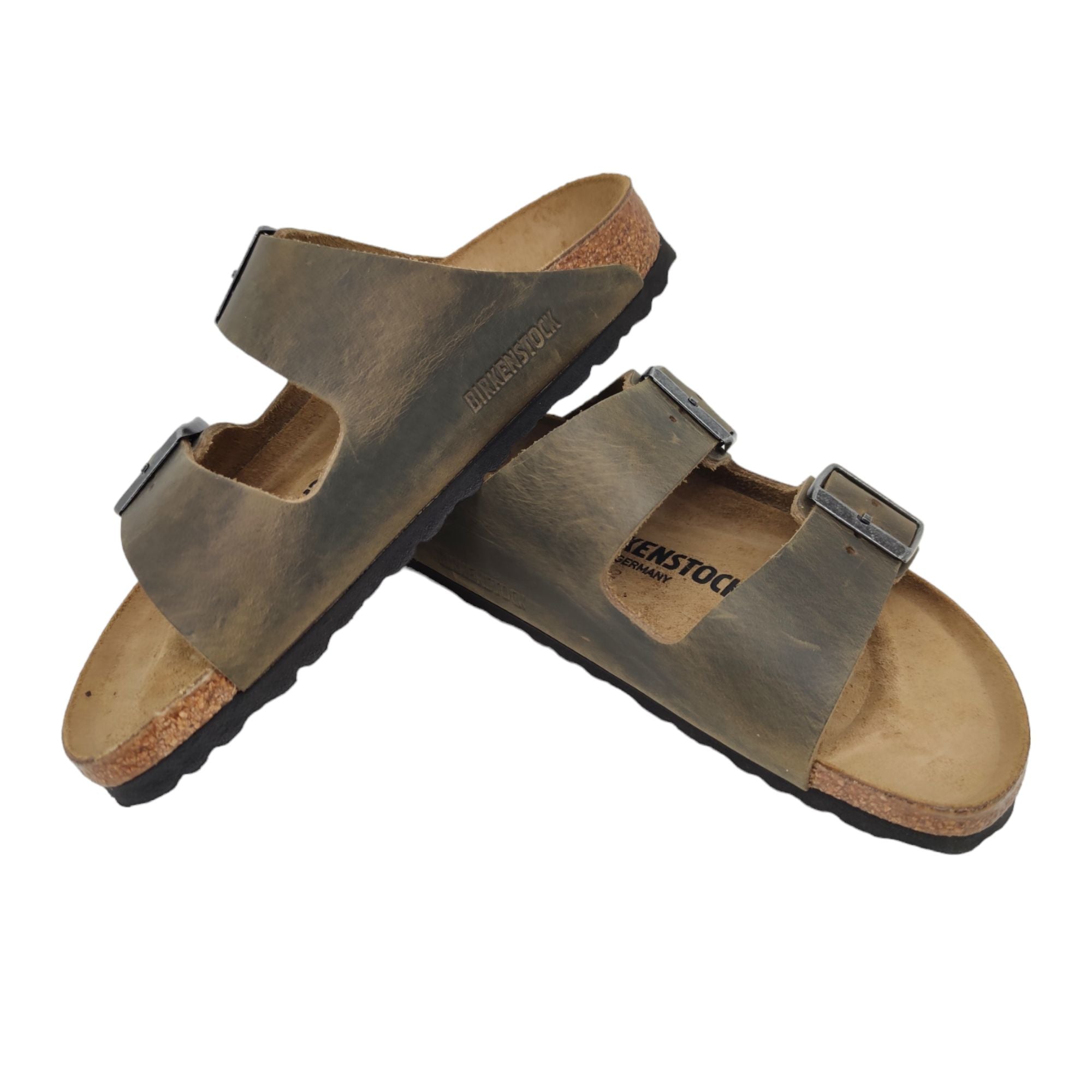 Birkenstock | Sandali Arizona Faded Khaki - Fabbrica Ski Sises