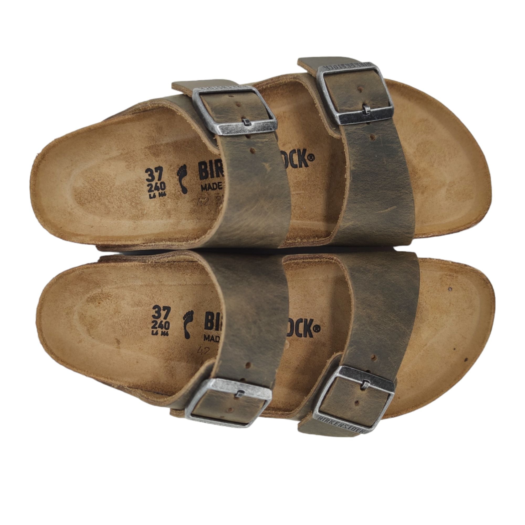 Birkenstock | Sandali Arizona Faded Khaki - Fabbrica Ski Sises