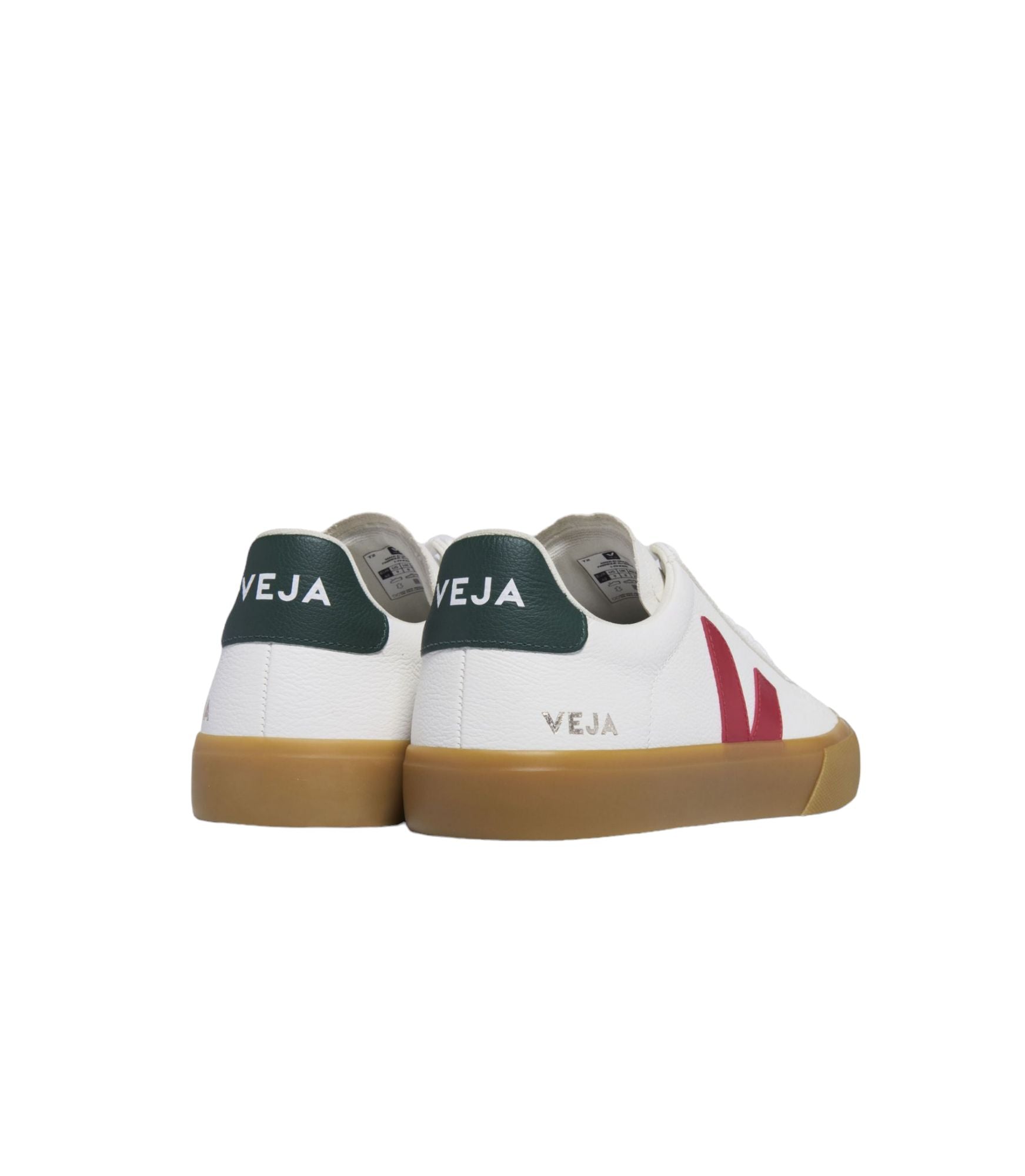 Veja | Scarpe Campo Chromfree Leather Uomo White/Pekin/Poker Natural - Fabbrica Ski Sises
