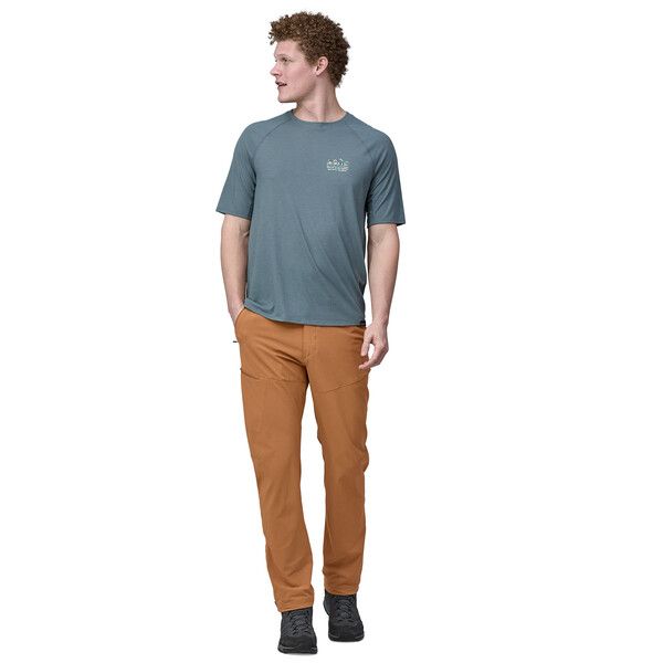 Patagonia | Pantaloni Terravia Trailpants Uomo Tree Ring Brown - Fabbrica Ski Sises