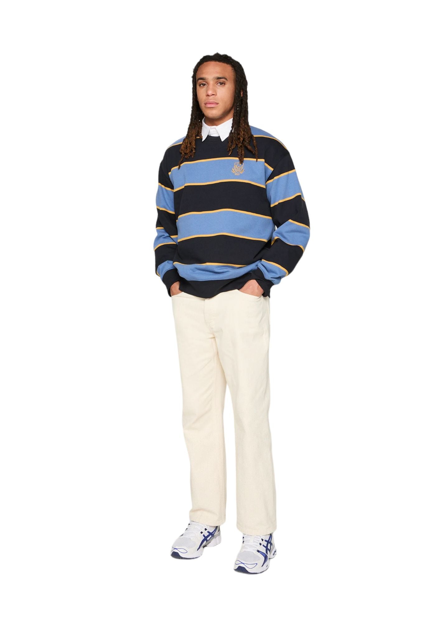 Obey | Pantaloni Hardwork Carpenter Uomo Unbleached - Fabbrica Ski Sises